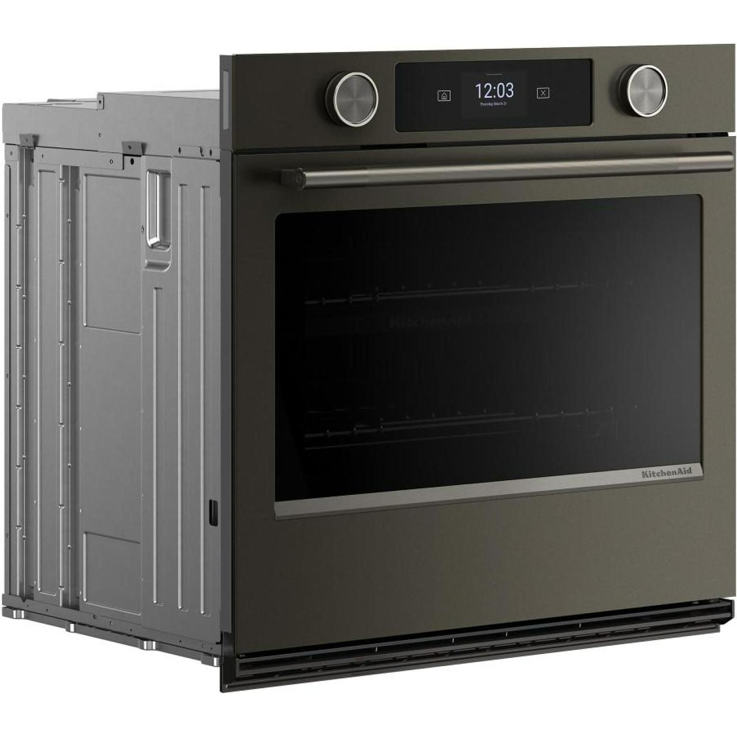 KitchenAid 30-inch Smart Electric Single Wall Oven with Intelligent Cooking Camera KOES930SBE IMAGE 5