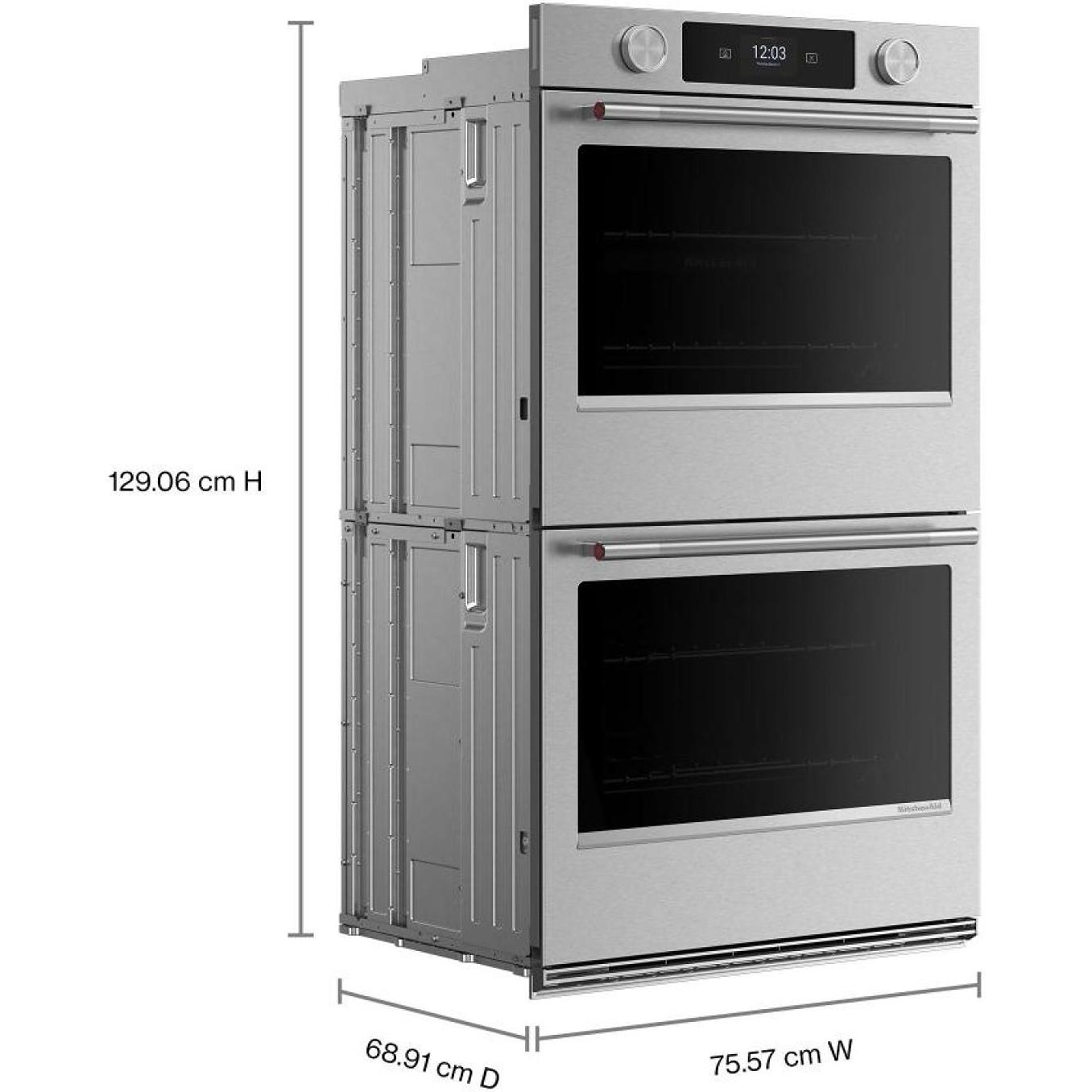 KitchenAid 30-inch Smart Electric Double Wall Oven with Intelligent Cooking Camera KOED930SPS IMAGE 10
