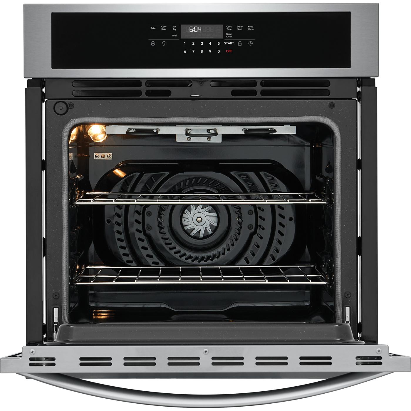 Frigidaire 27-inch, 3.8 cu. ft. Built-in Single Wall Oven with Air Fry FCWS2730AS IMAGE 4
