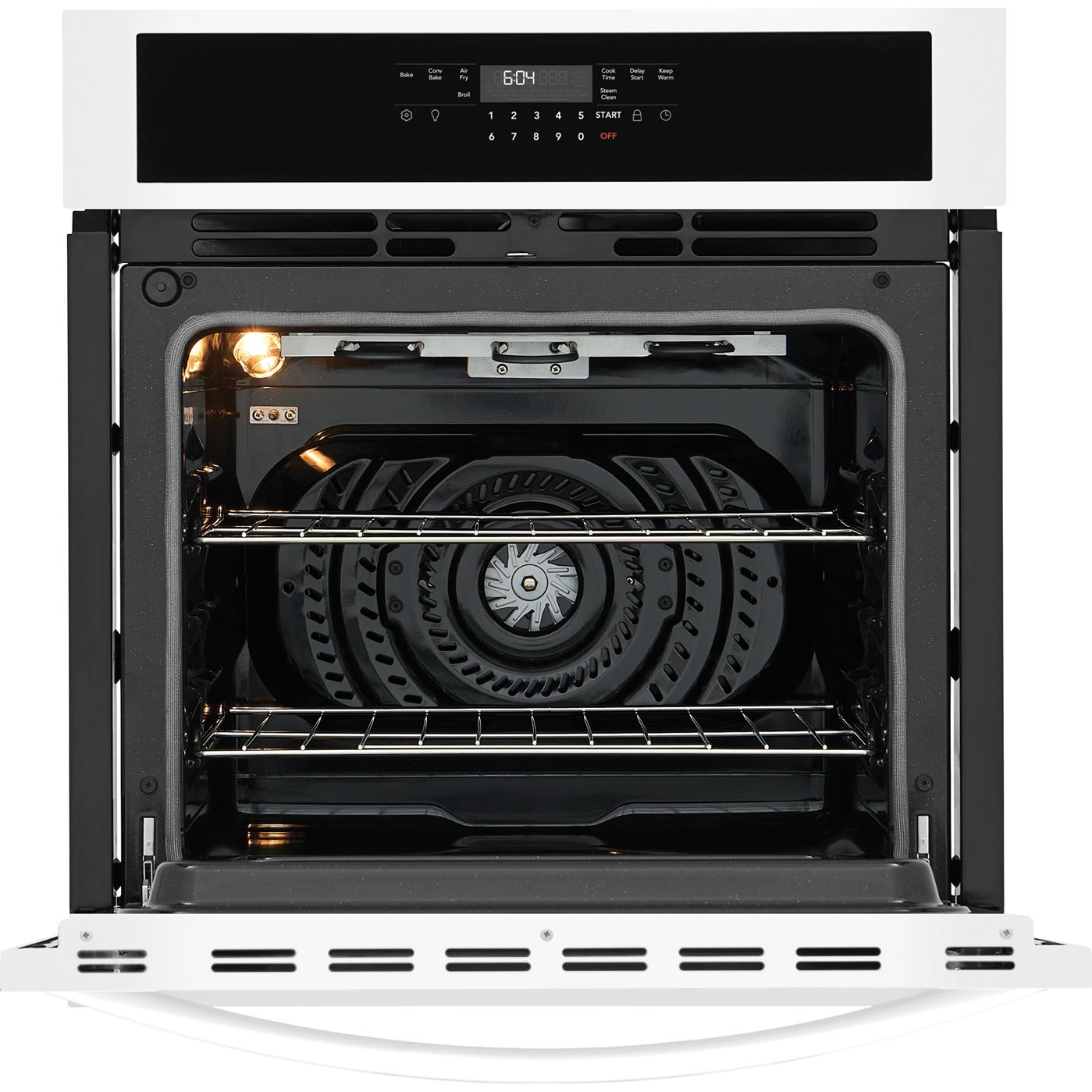 Frigidaire 27-inch, 3.8 cu. ft. Built-in Single Wall Oven with Air Fry FCWS2730AW IMAGE 4