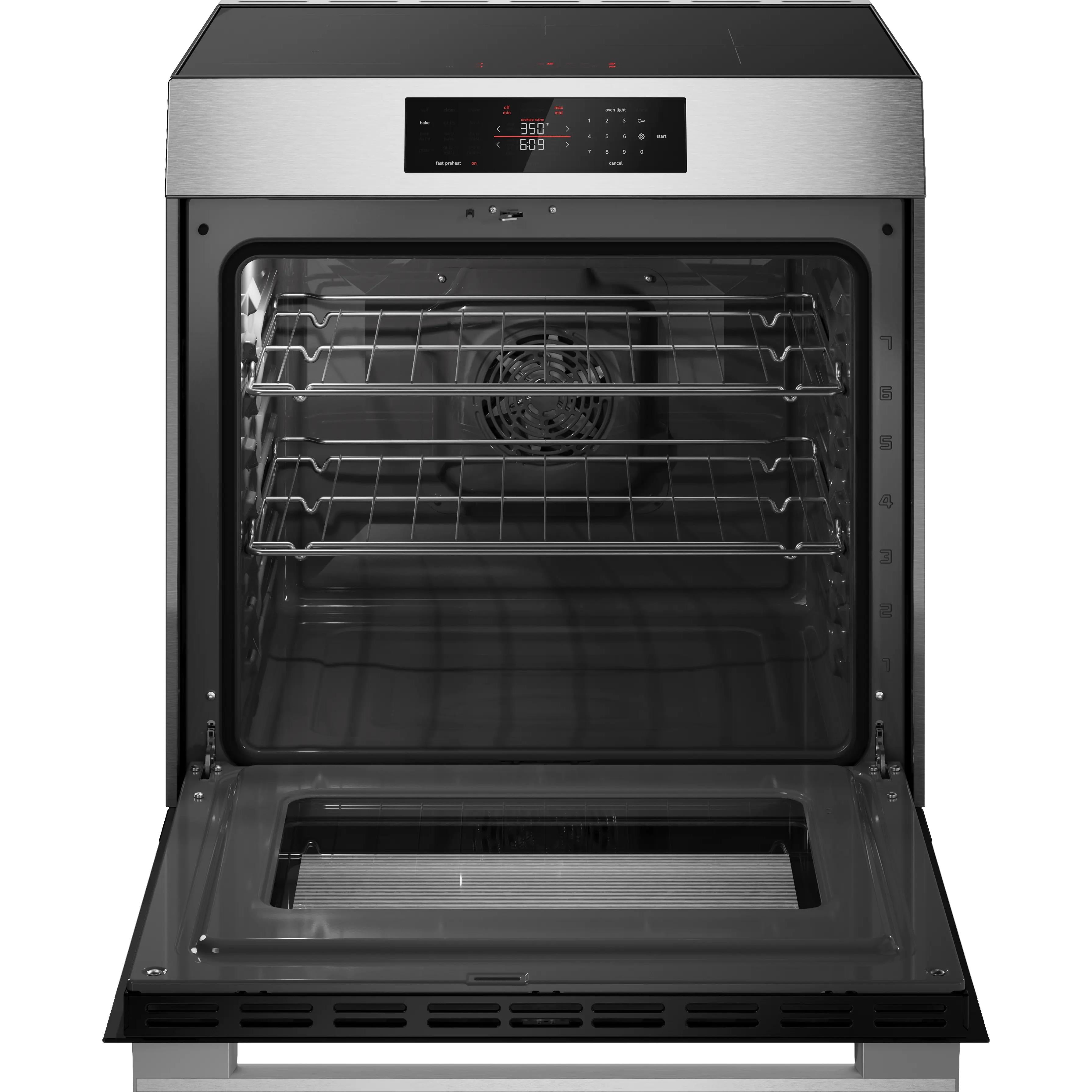 Bosch 300 Series Induction Freestanding Range HIF3050MC IMAGE 2