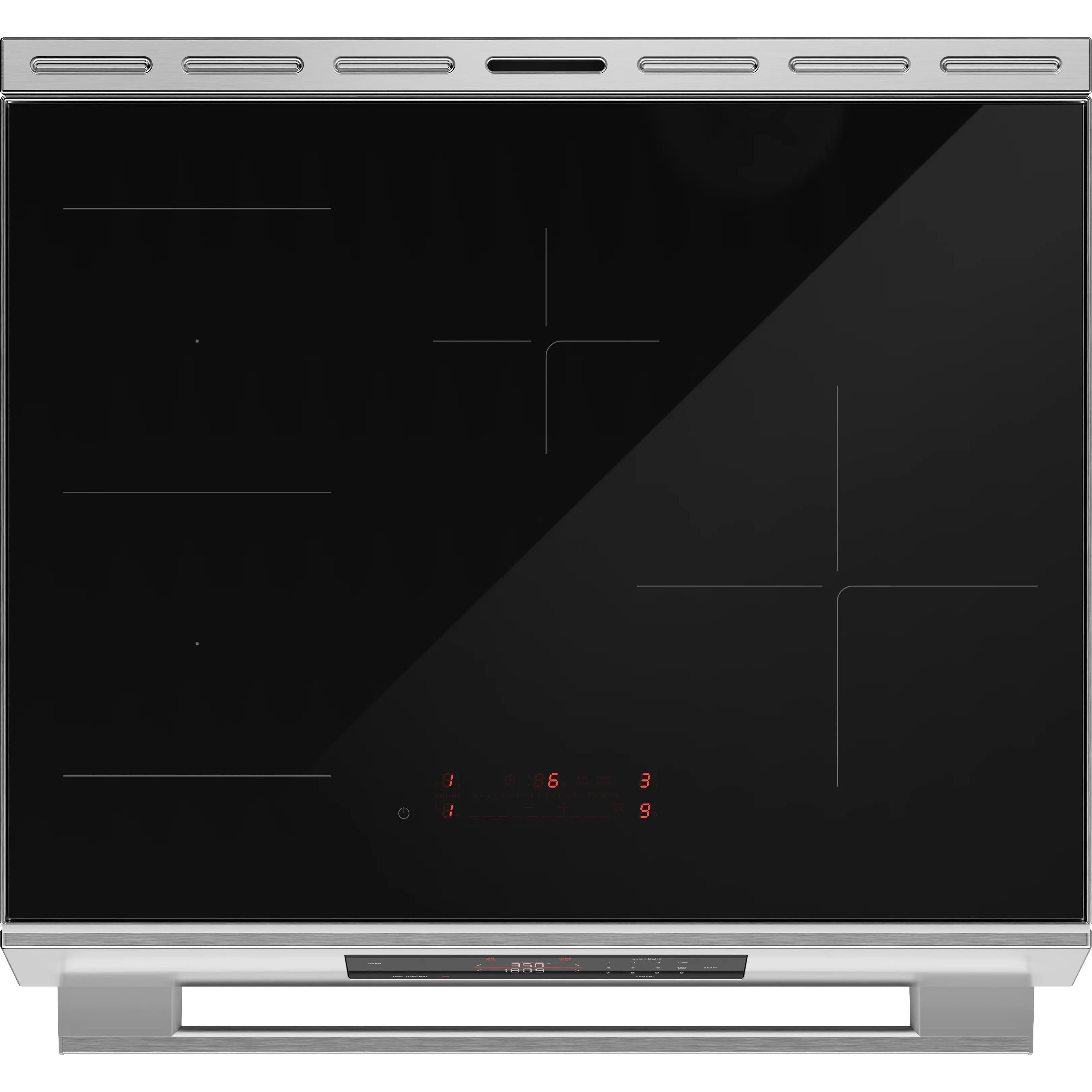 Bosch 300 Series Induction Freestanding Range HIF3050MC IMAGE 6