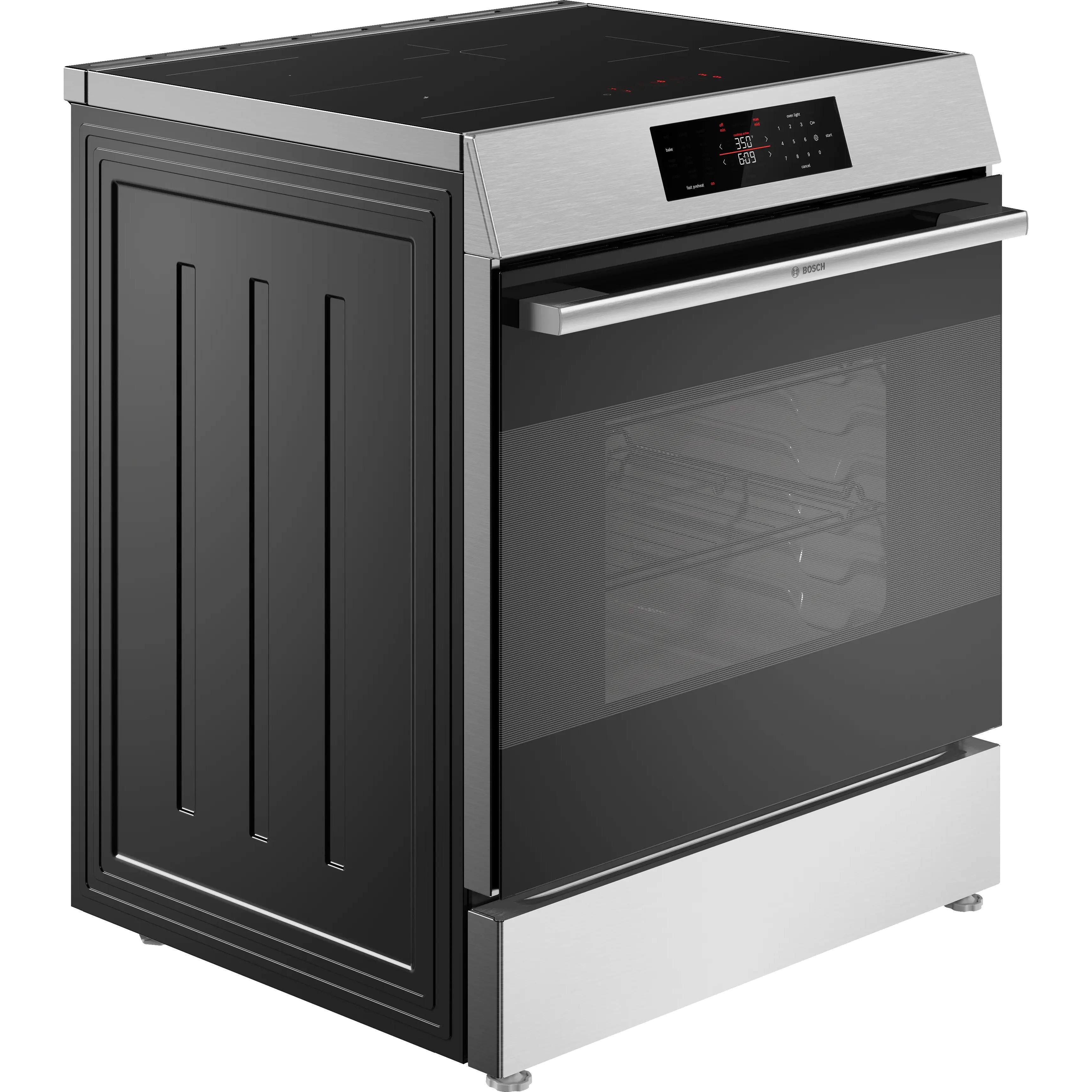 Bosch 300 Series Induction Freestanding Range HIF3050MC IMAGE 9