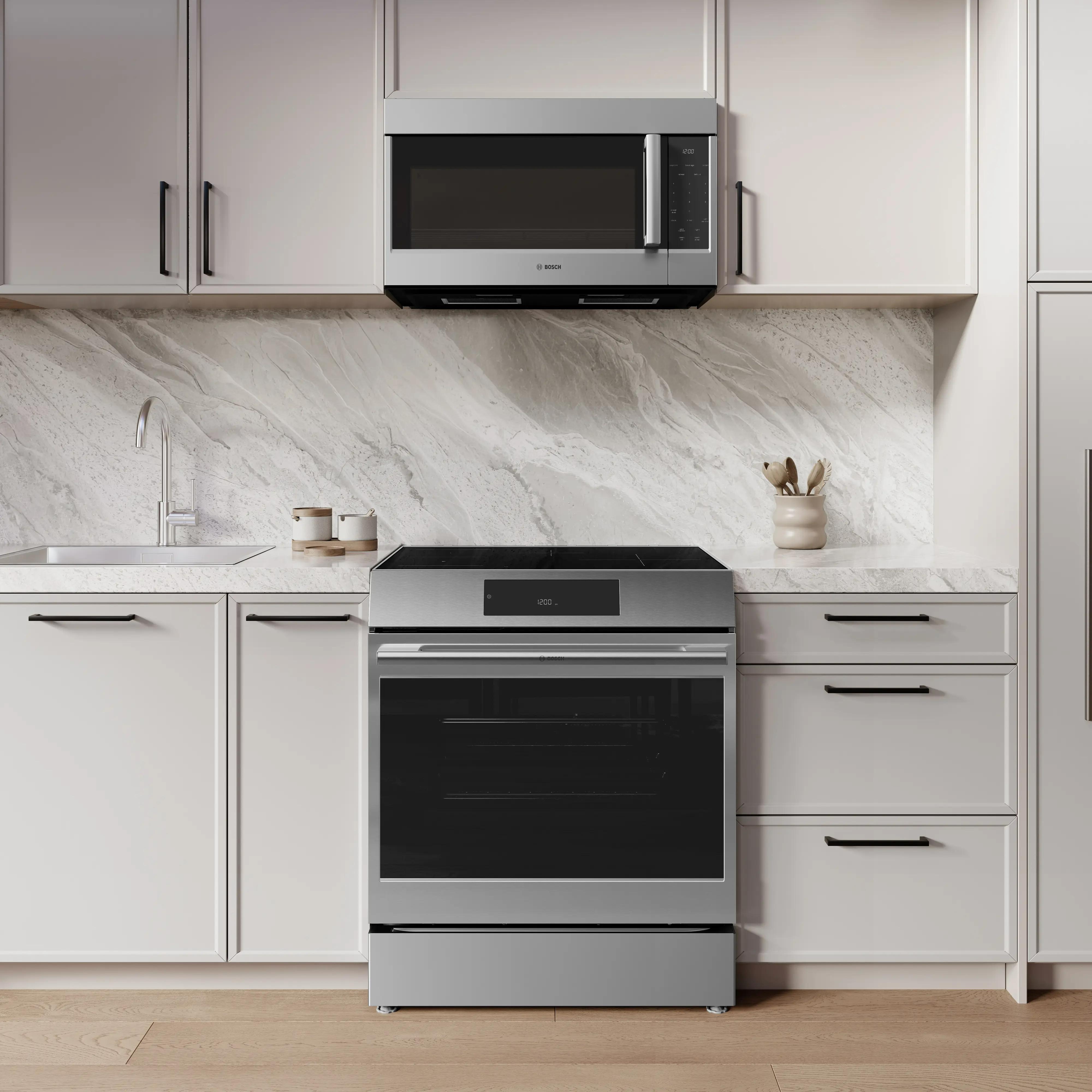 Bosch 500 Series Induction Freestanding Range HIF5050MC IMAGE 13