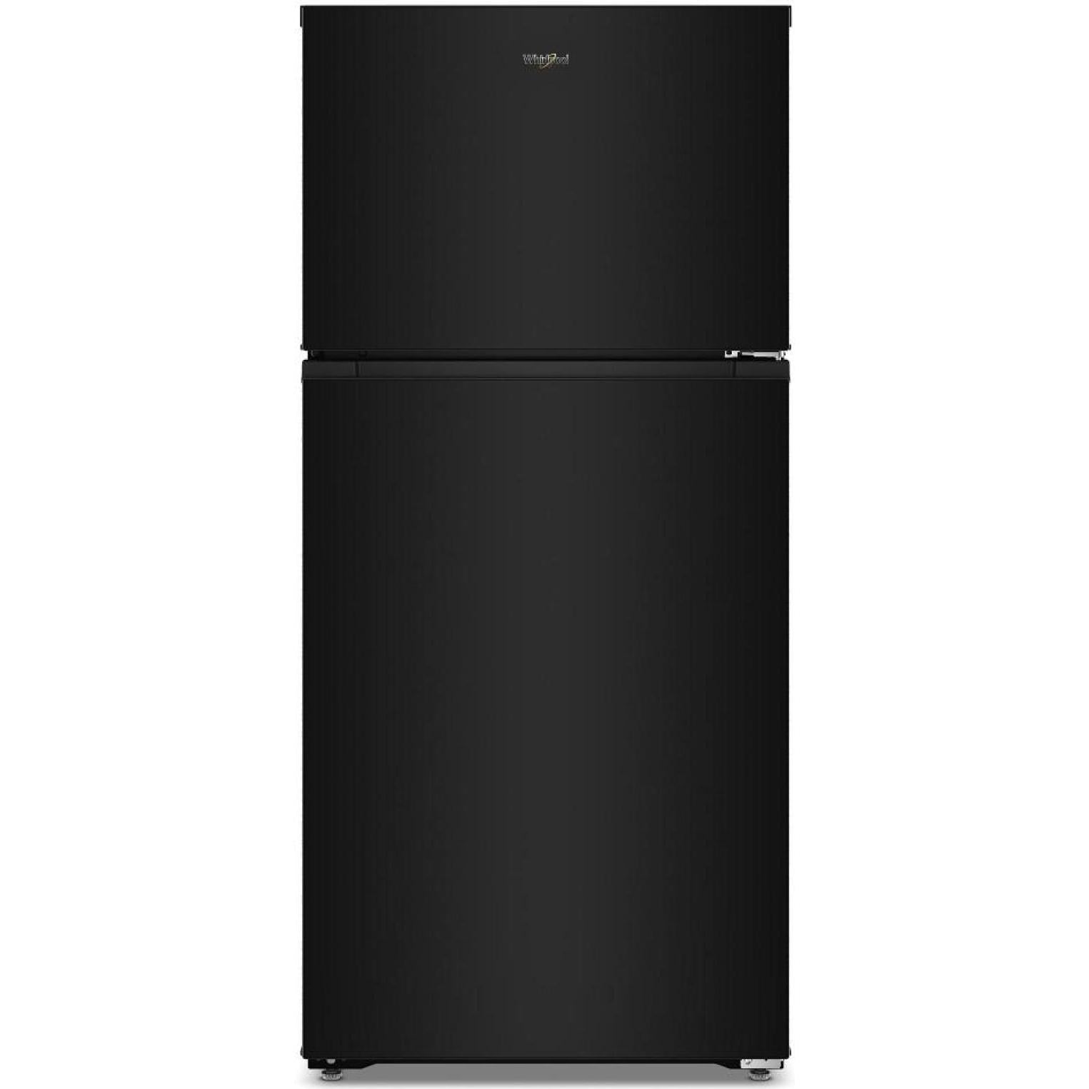 Whirlpool 28-inch, 14 cu. ft. Top Freezer Refrigerator with Total Coverage Cooling WRTX3314TB IMAGE 1