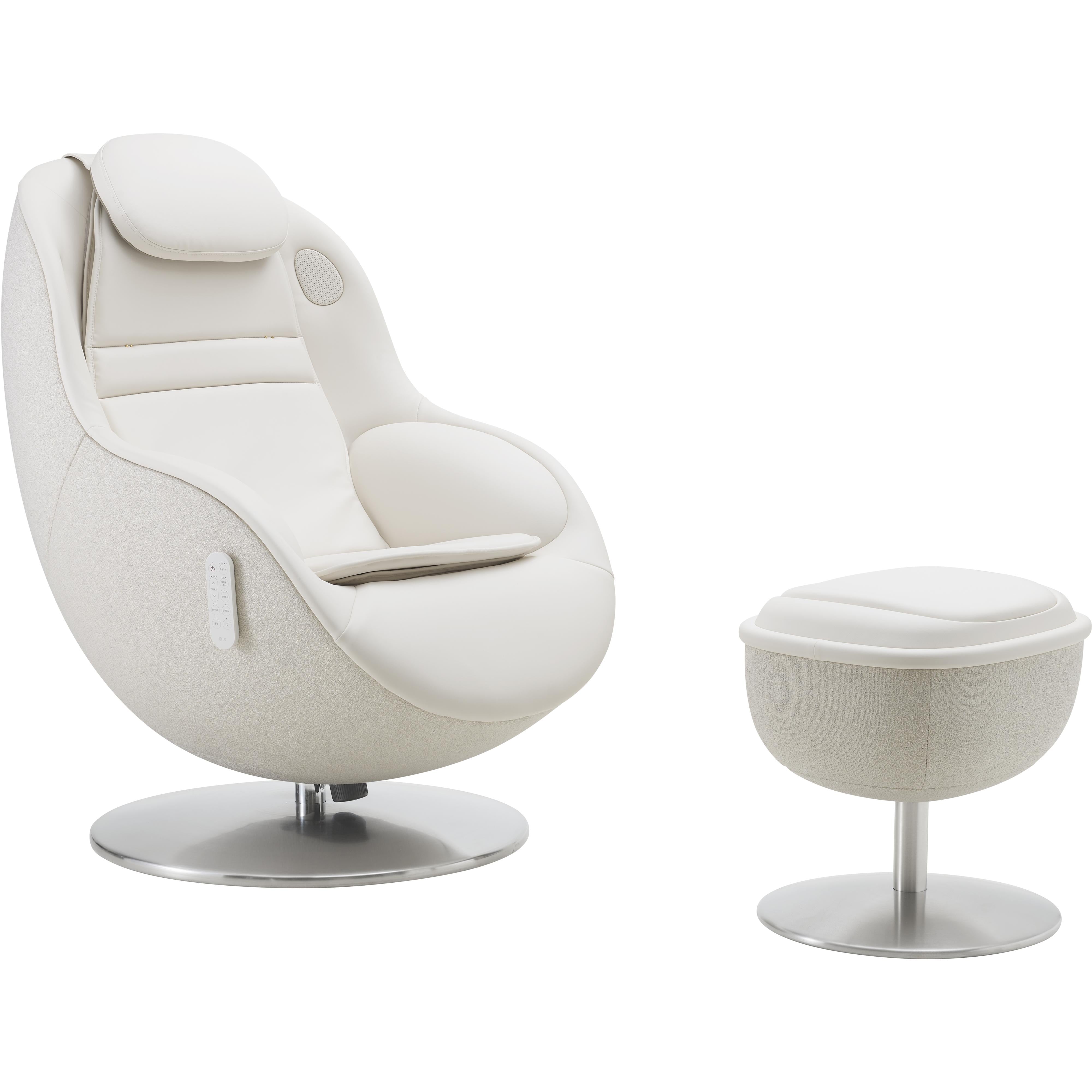 Lifestyle Massage Recliner with Ottoman MH21BB.ABBEECI IMAGE 1