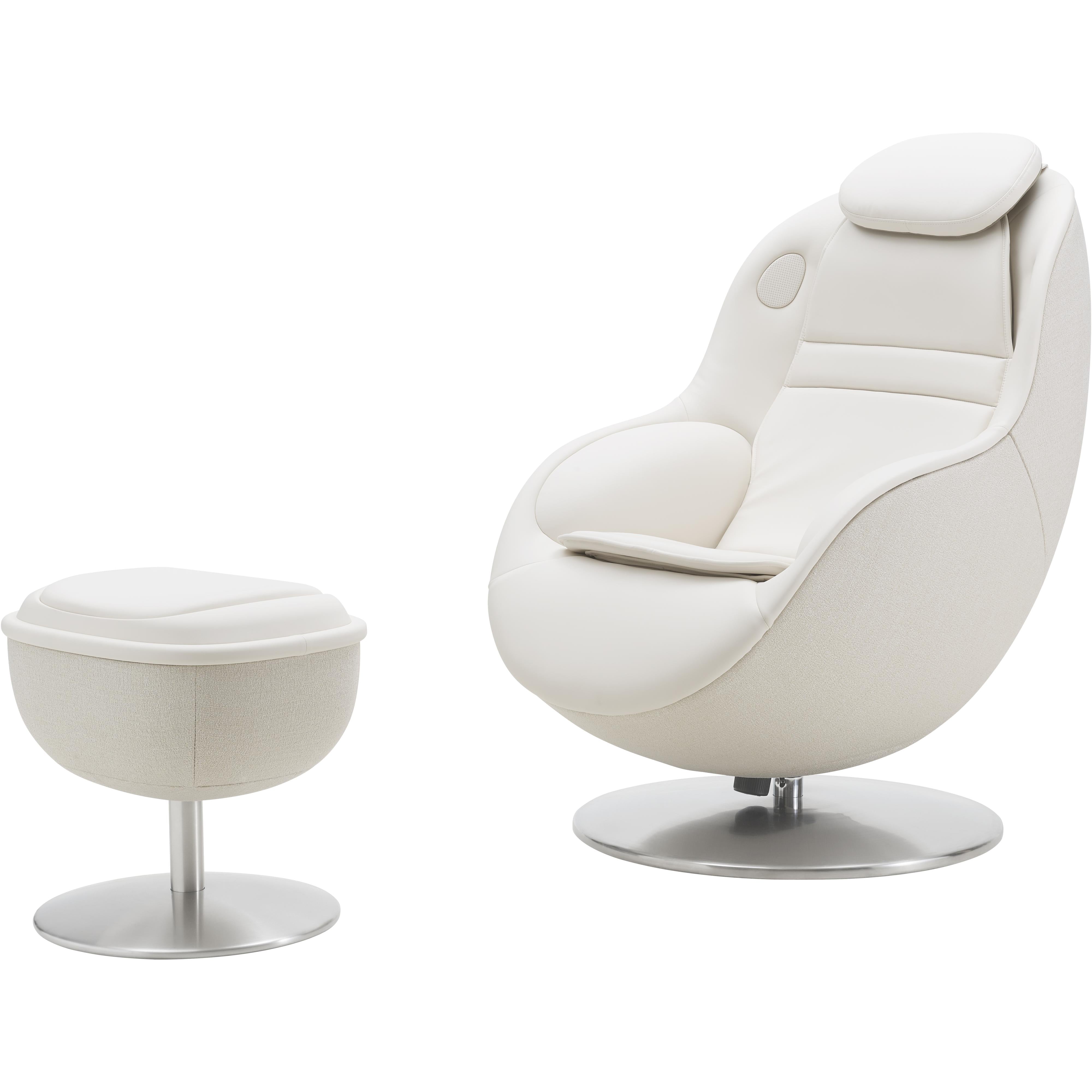 Lifestyle Massage Recliner with Ottoman MH21BB.ABBEECI IMAGE 3