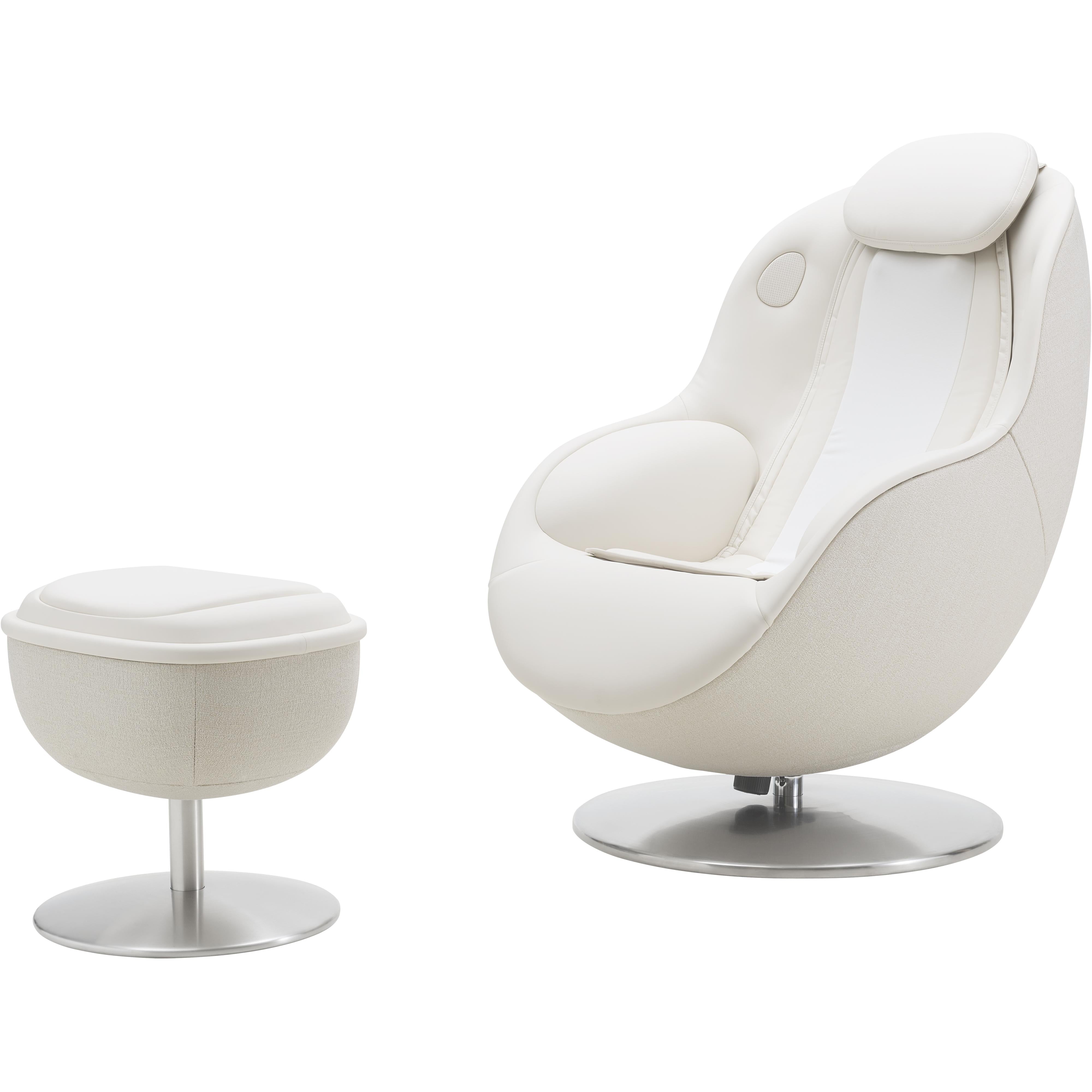 Lifestyle Massage Recliner with Ottoman MH21BB.ABBEECI IMAGE 4