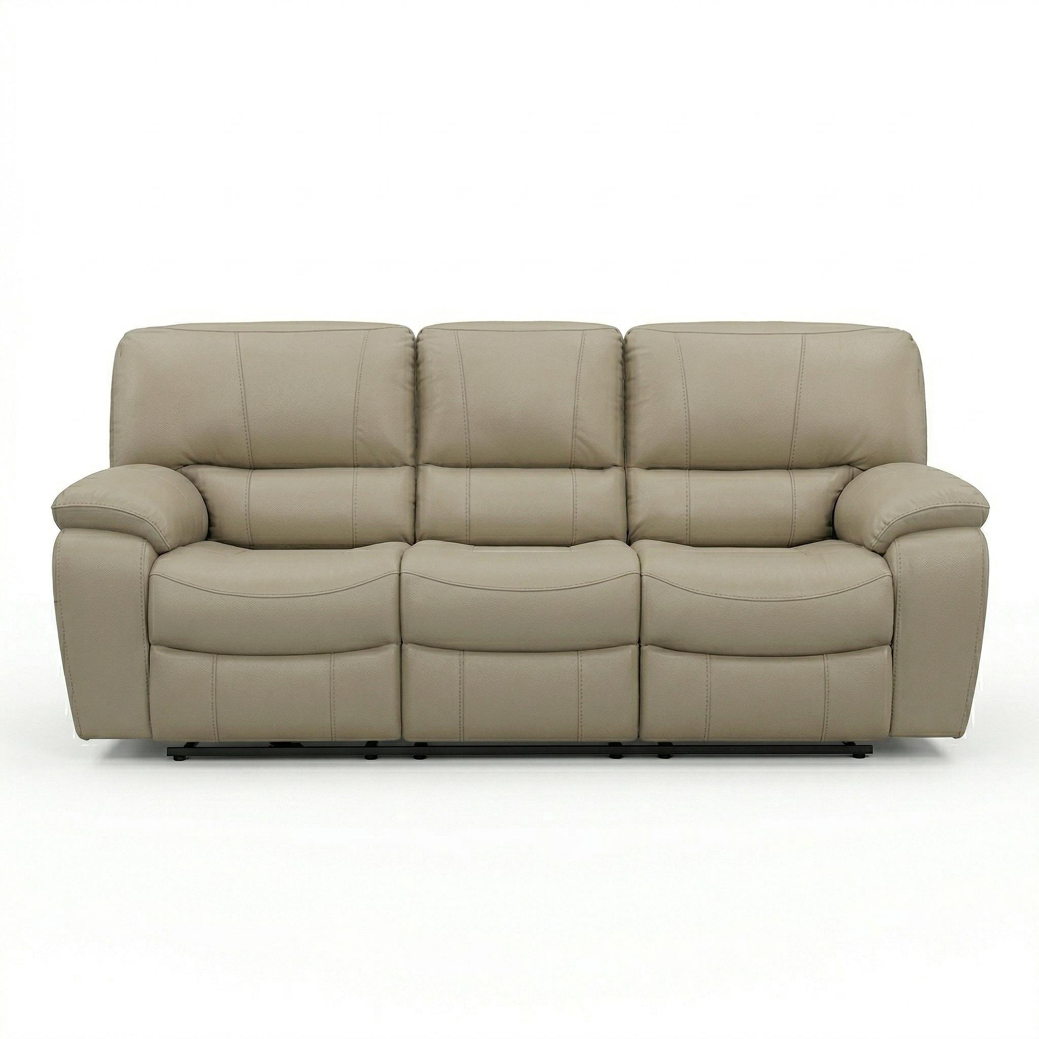 Global Style Furniture Power Reclining Fabric Sofa X8625M-L3-2E/Vanilla Power Reclining Sofa IMAGE 1