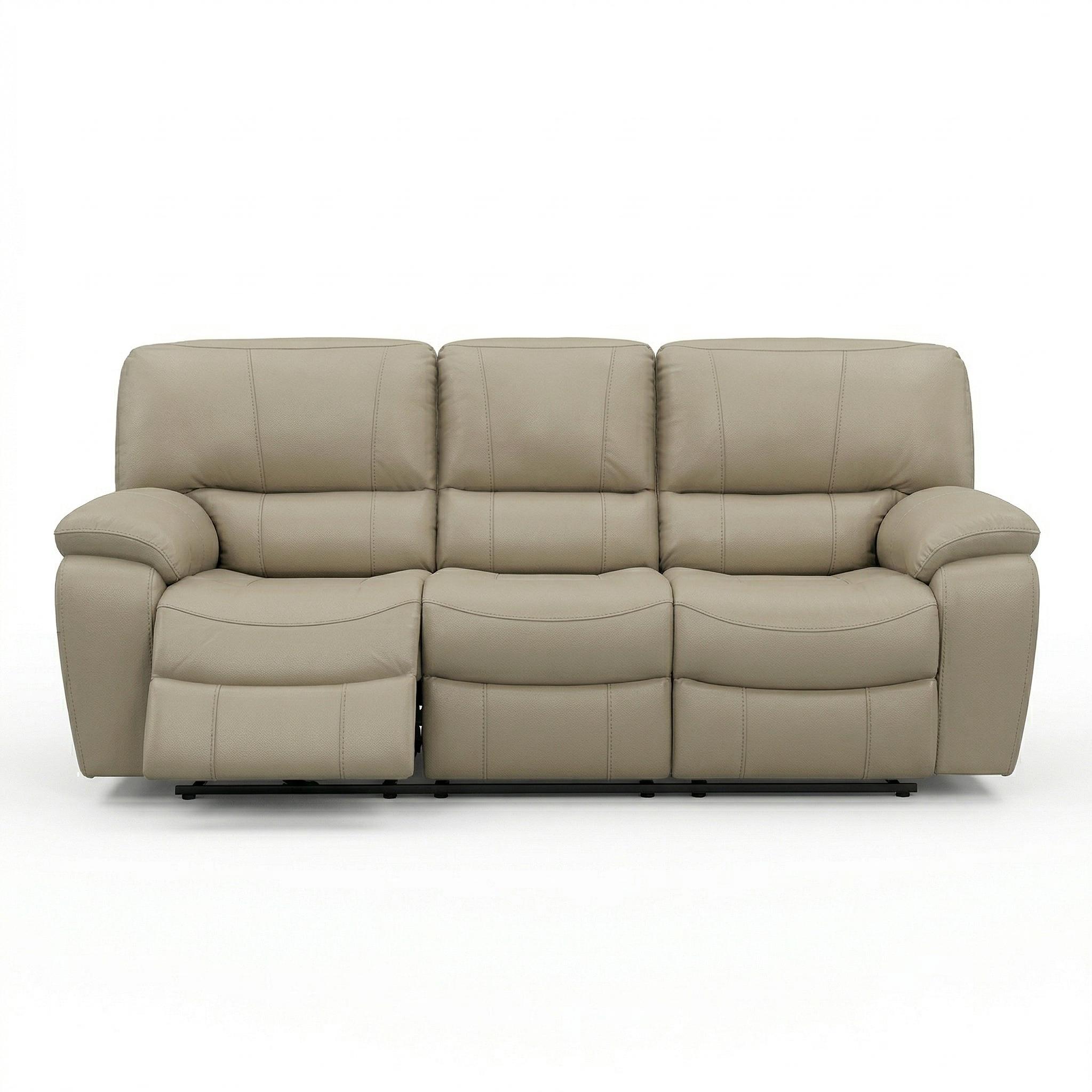 Global Style Furniture Power Reclining Fabric Sofa X8625M-L3-2E/Vanilla Power Reclining Sofa IMAGE 2