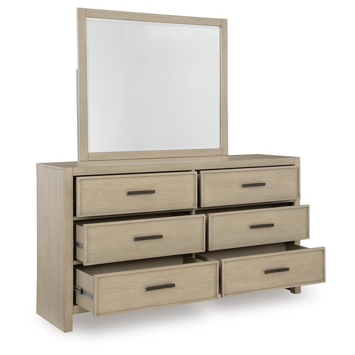 Signature Design by Ashley Calmoro B602B1 Dresser and Mirror IMAGE 3