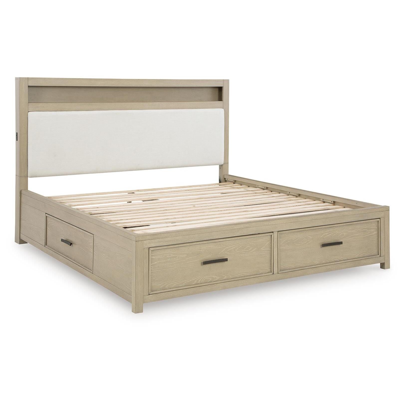 Signature Design by Ashley Calmoro B602B8 King Bookcase Bed IMAGE 9