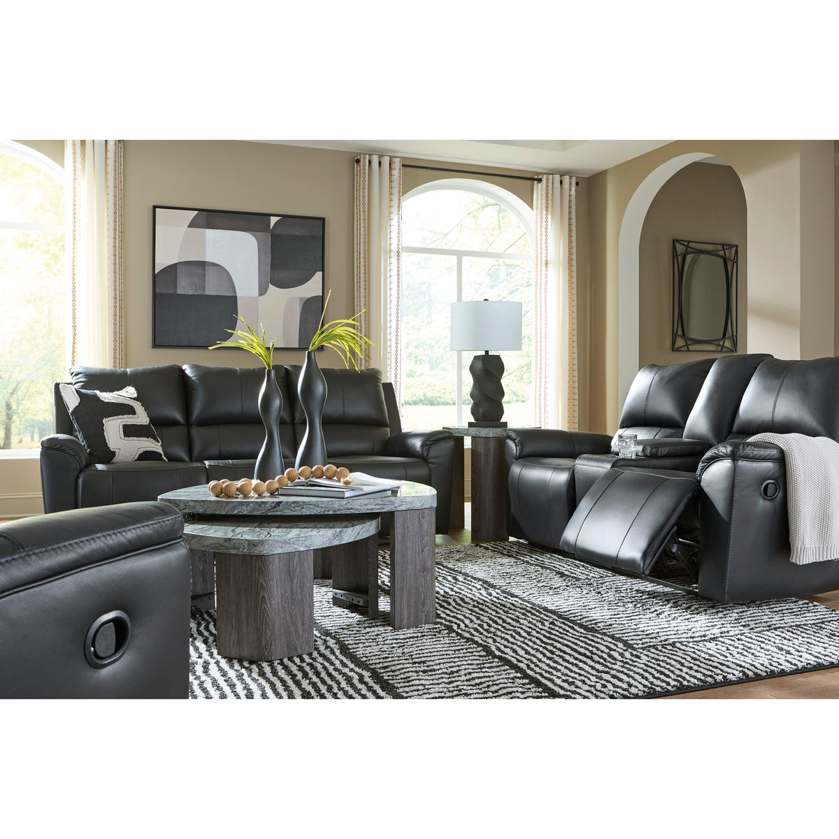 Signature Design by Ashley Glossmore Rocker Leather Match Recliner PCU1170025C IMAGE 7