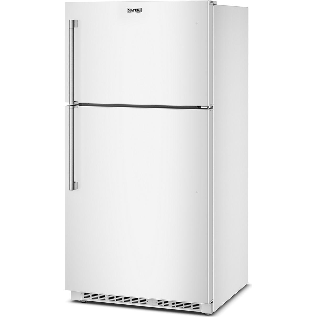Maytag 33-inch, 21.3 cu. ft. Freestanding Top Freezer Refrigerator with EvenAir™ Cooling Tower MRTX5121TW IMAGE 4