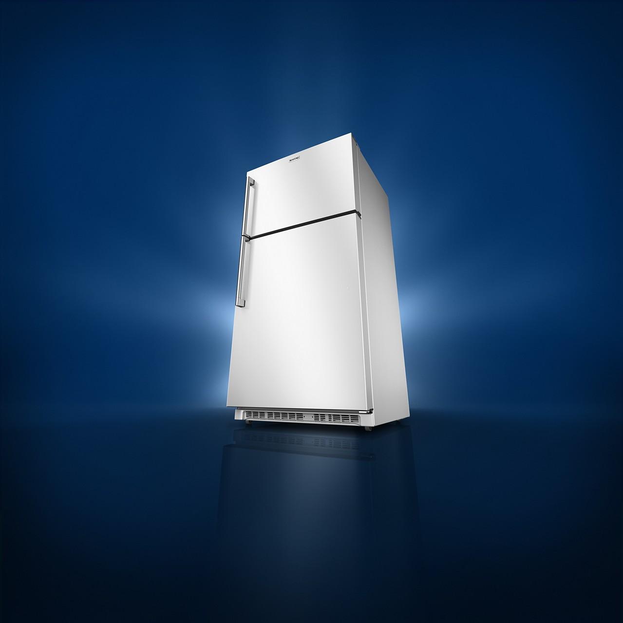 Maytag 33-inch, 21.3 cu. ft. Freestanding Top Freezer Refrigerator with EvenAir™ Cooling Tower MRTX5121TW IMAGE 7