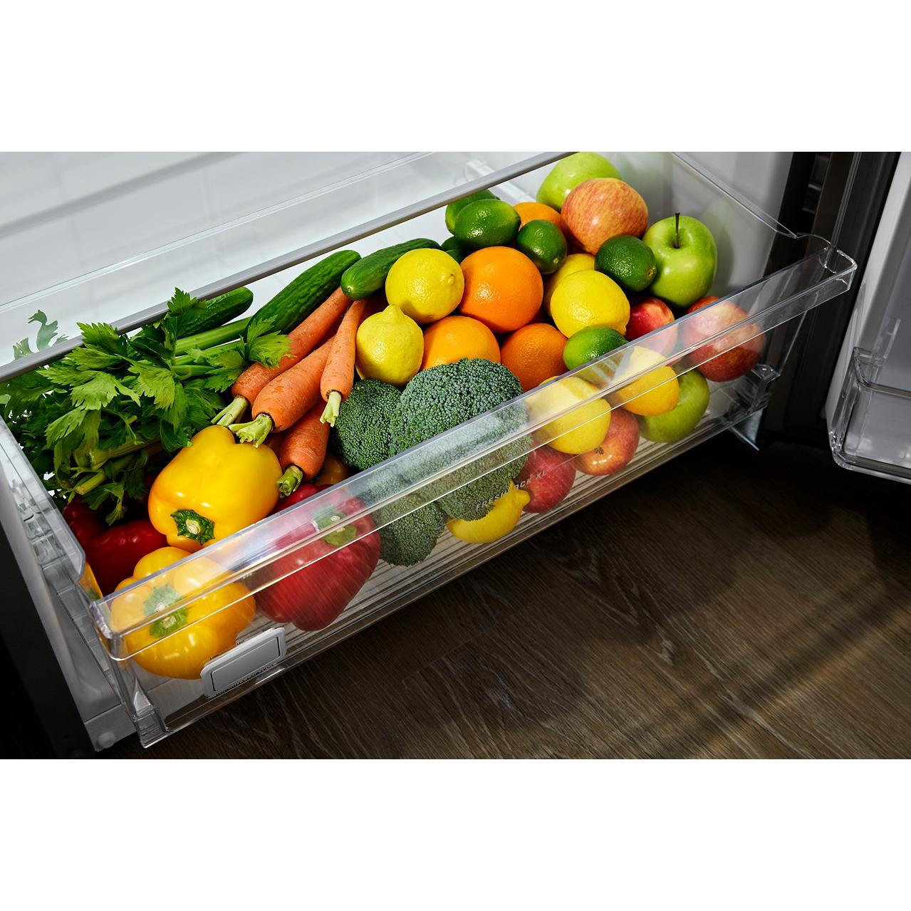 Maytag 33-inch, 21.3 cu. ft. Freestanding Top Freezer Refrigerator with EvenAir™ Cooling Tower MRTX5121TW IMAGE 8