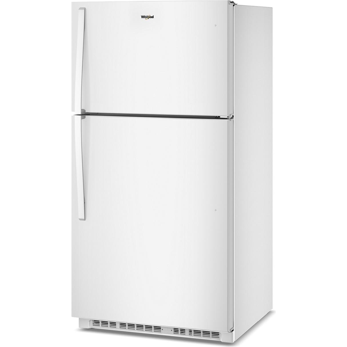 Whirlpool 32.8-inch, 21.3 cu. ft. Freestanding Top Freezer Refrigerator with Flexi-slide™ Deli Drawer WRTX7421TW IMAGE 3