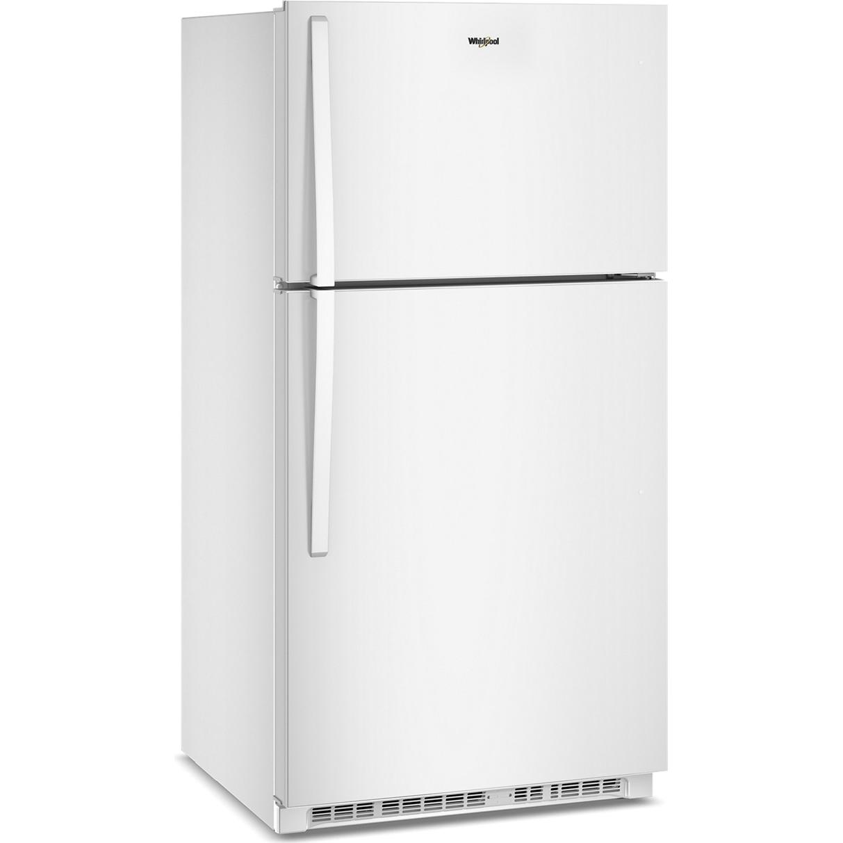 Whirlpool 32.8-inch, 21.3 cu. ft. Freestanding Top Freezer Refrigerator with Flexi-slide™ Deli Drawer WRTX7421TW IMAGE 4