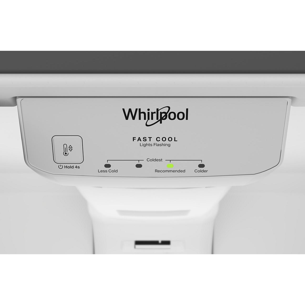 Whirlpool 32.8-inch, 21.3 cu. ft. Freestanding Top Freezer Refrigerator with Flexi-slide™ Deli Drawer WRTX7421TB IMAGE 6