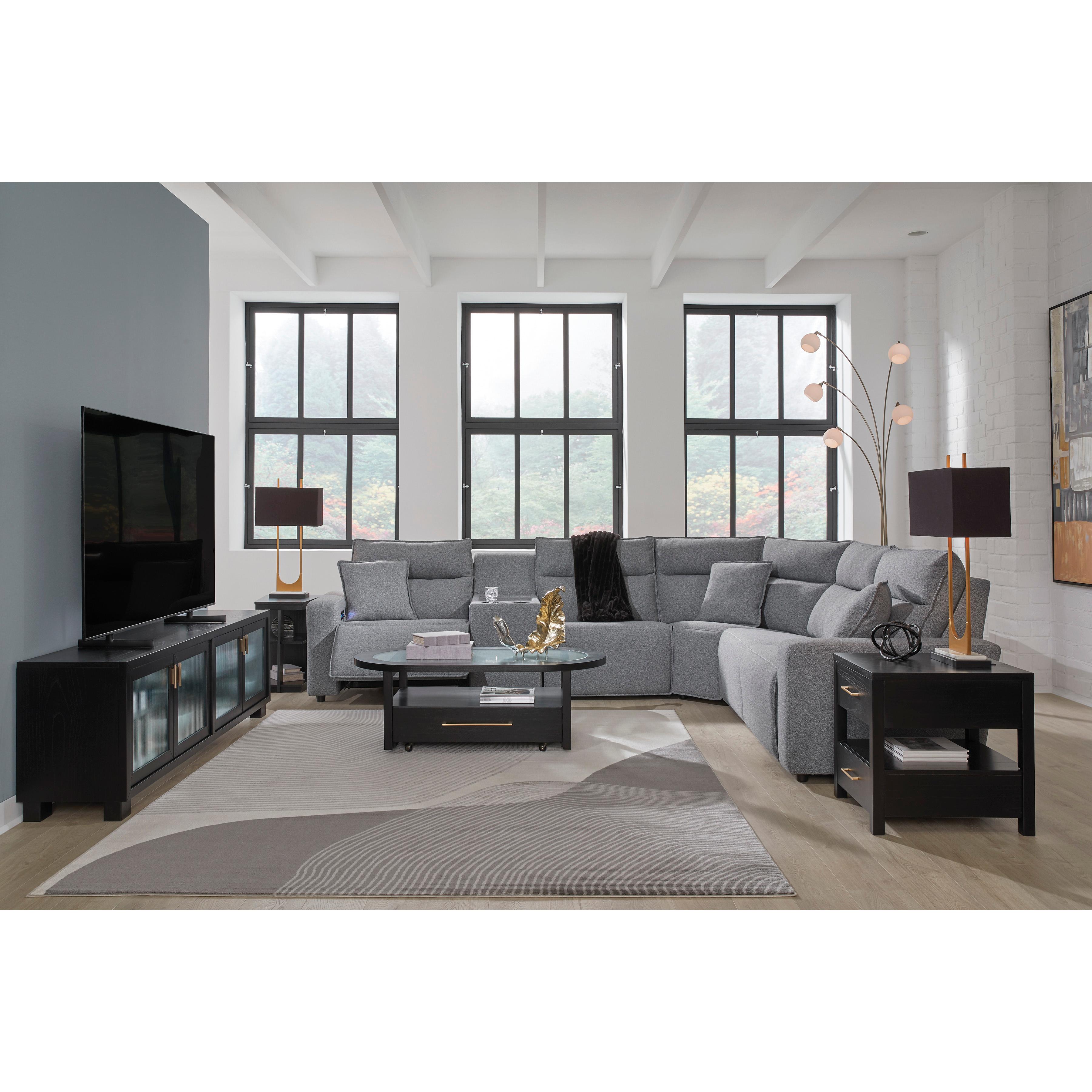 Signature Design by Ashley ModMax II Power Reclining Fabric 6 pc Sectional 6590658C/6590657C/6590646C/6590677C/6590646C/6590662C IMAGE 3