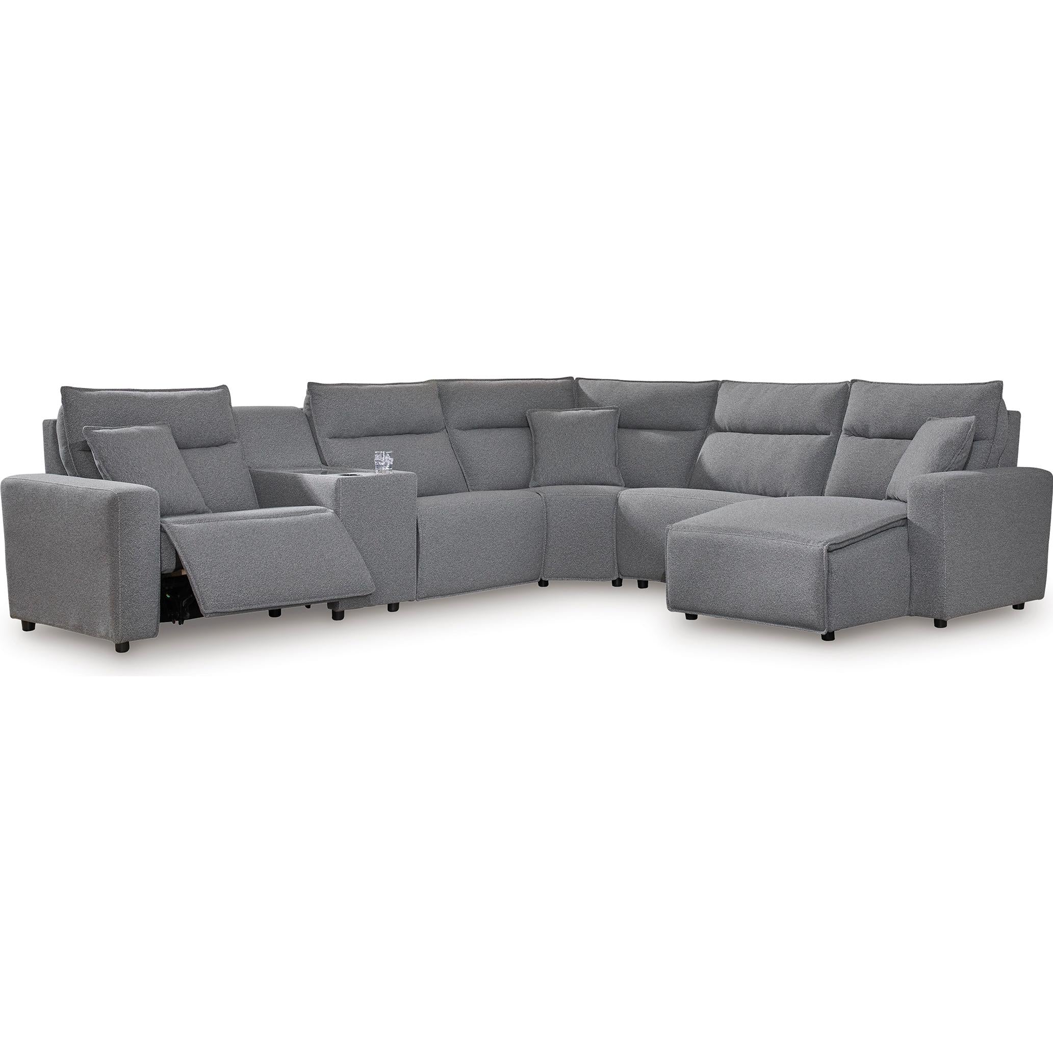 Signature Design by Ashley ModMax II Power Reclining Fabric 6 pc Sectional 6590631C/6590646C/6590657C/6590658C/6590677C/6590697C IMAGE 1