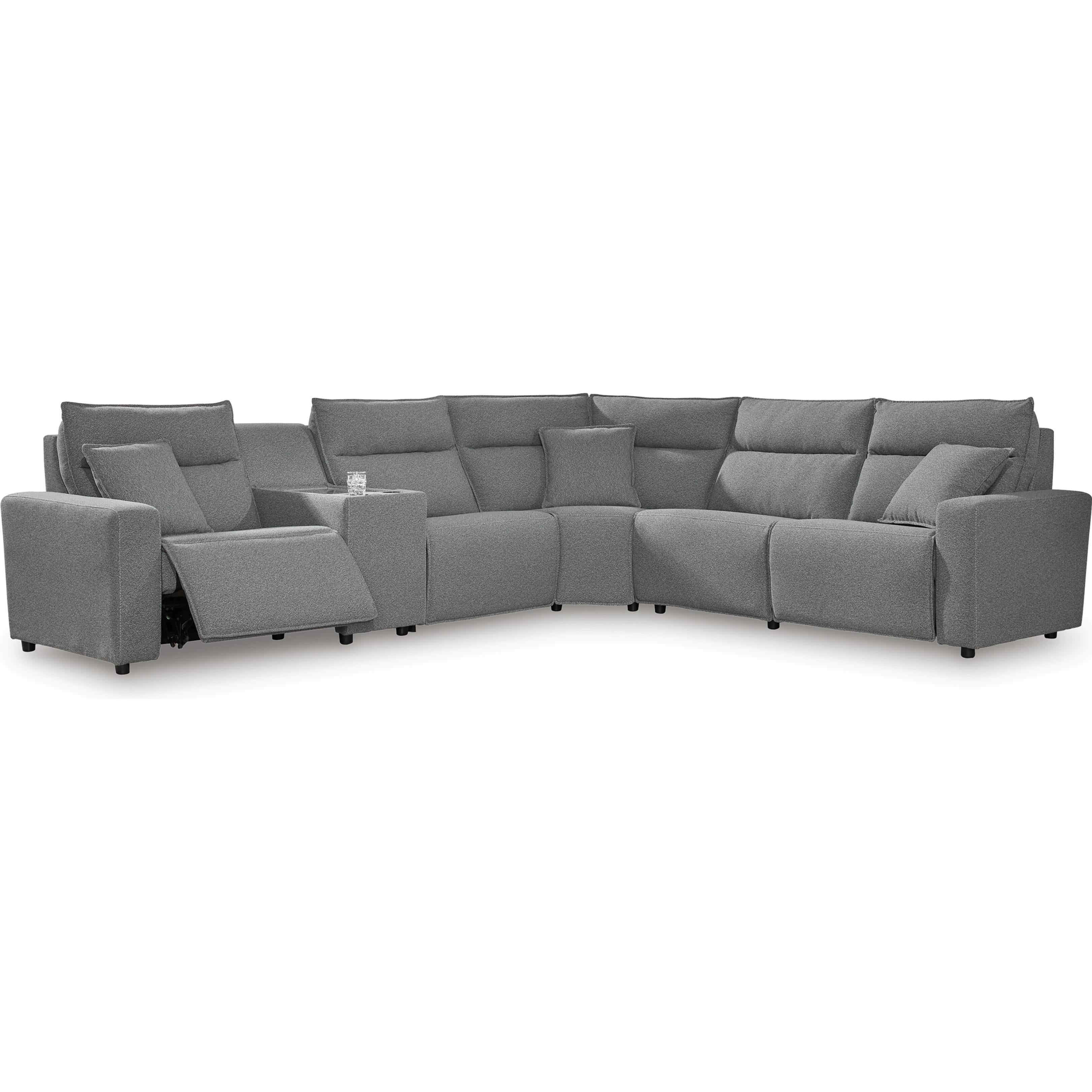 Signature Design by Ashley ModMax II Reclining Fabric 6 pc Sectional 6590658C/6590657C/6590631C/6590677C/6590646C/6590662C IMAGE 1