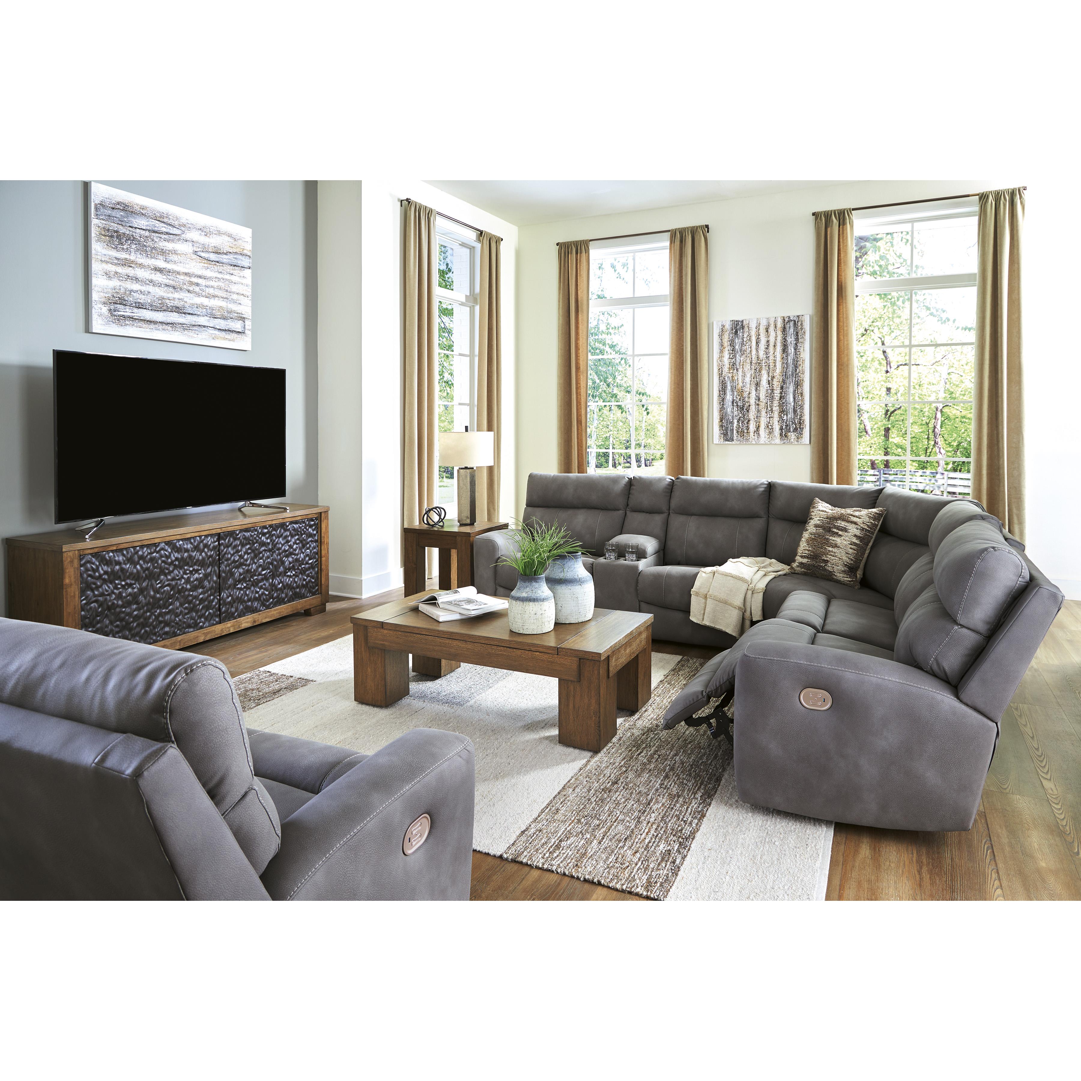 Signature Design by Ashley Next-Gen DuraPella Power Leather Look Recliner 6100313C IMAGE 13