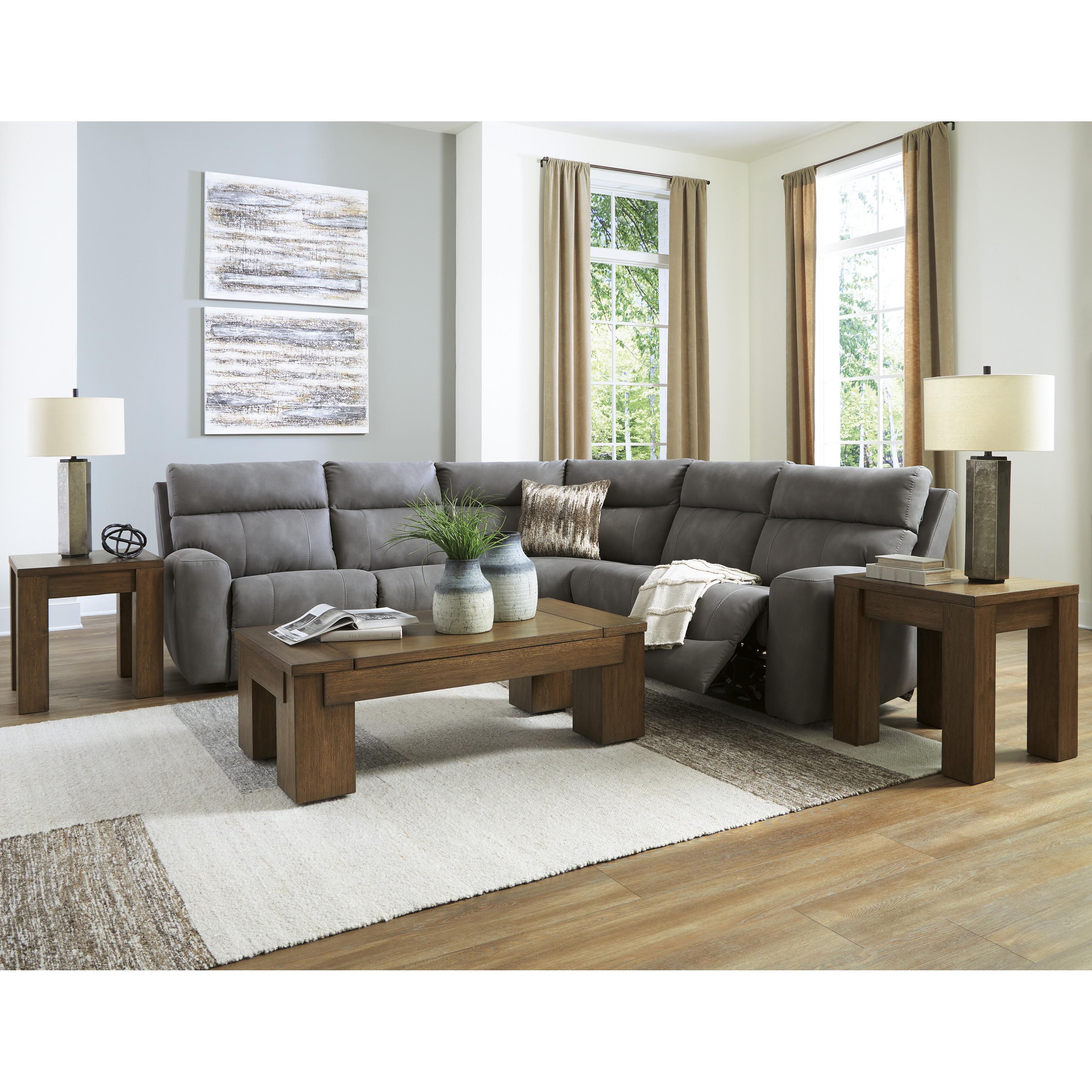 Signature Design by Ashley Next-Gen DuraPella Power Reclining Leather Look 5 pc Sectional 6100358C/6100331C/6100377C/6100346C/6100362C IMAGE 6
