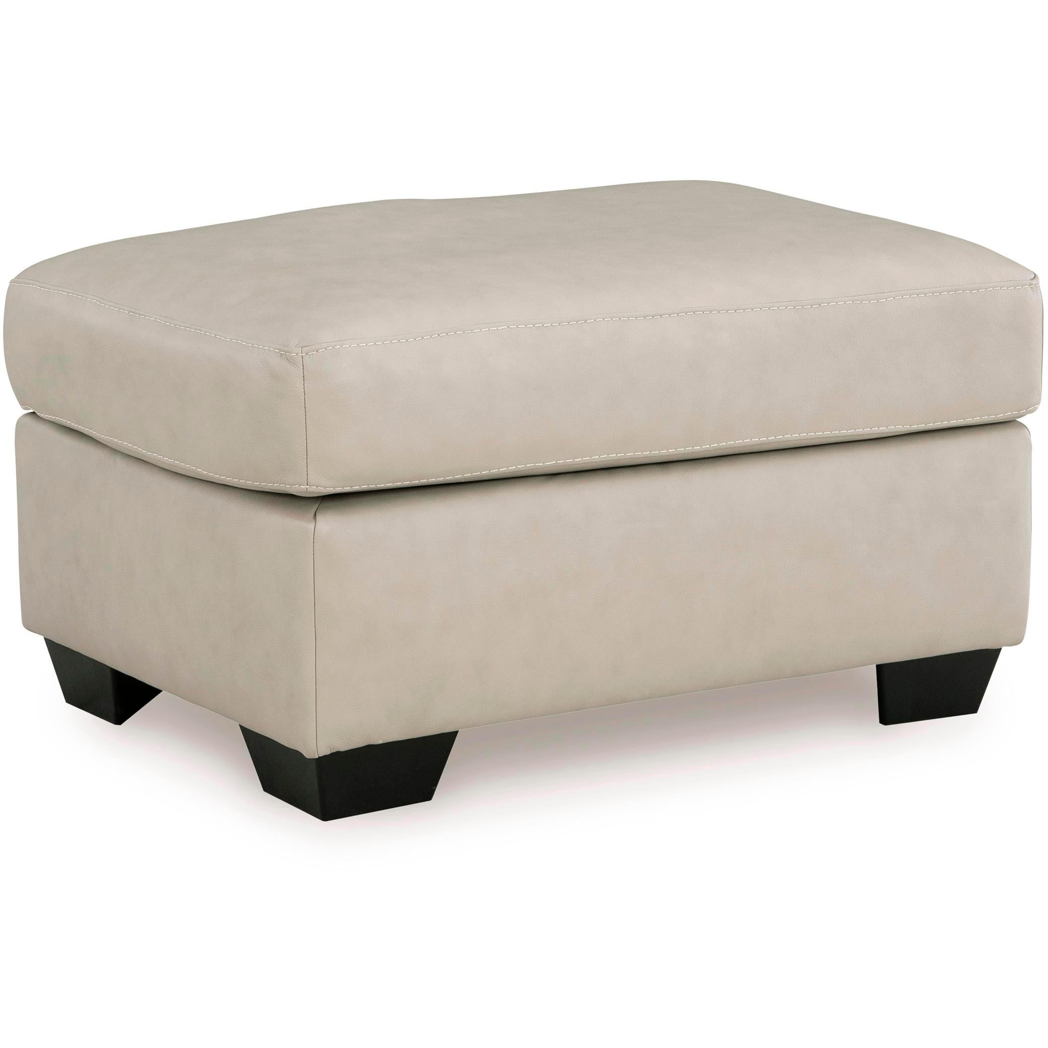 Signature Design by Ashley Santorine Leather Match Ottoman 2170814C IMAGE 1