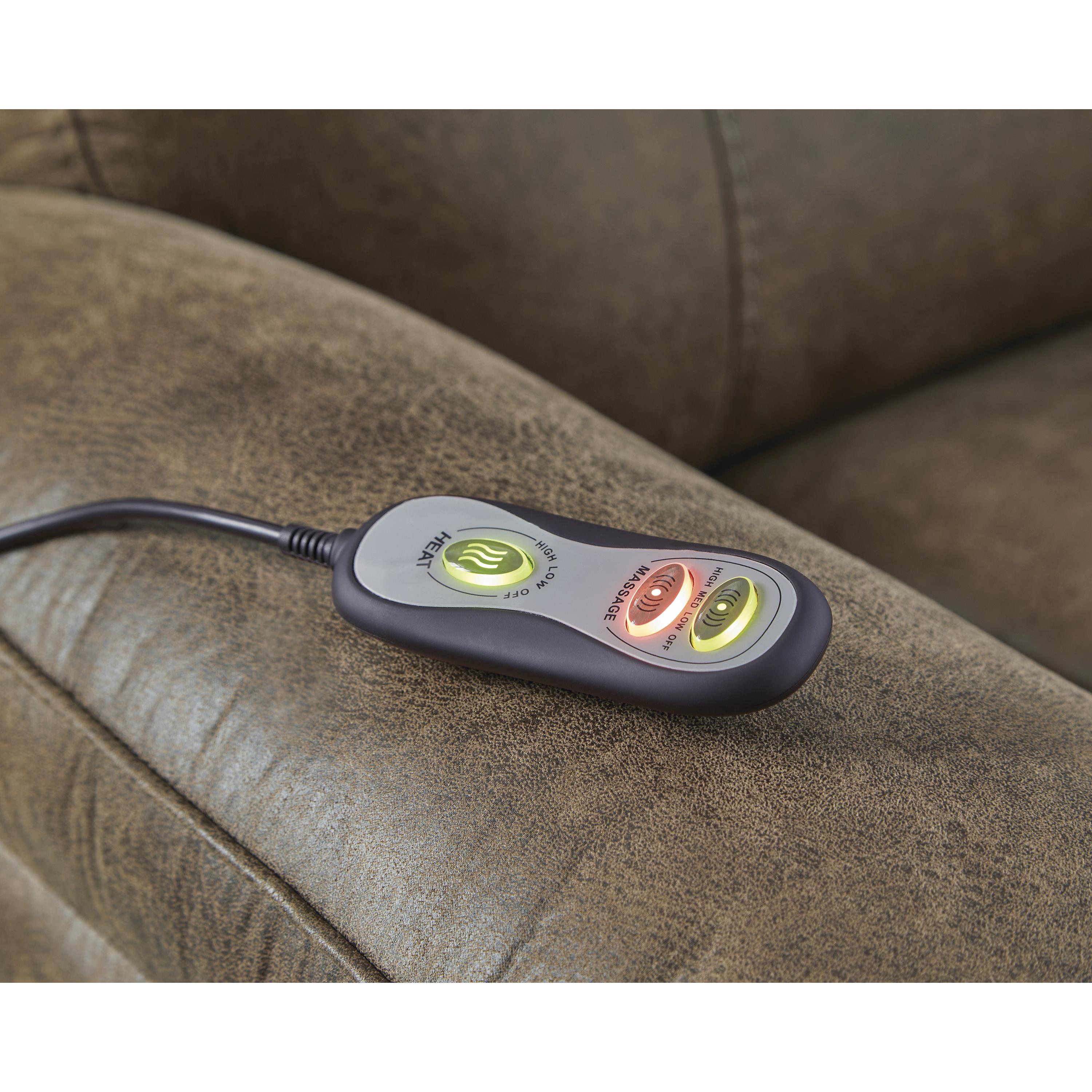 Signature Design by Ashley Stockworth Rocker Leather Look Recliner PC6560425C IMAGE 8