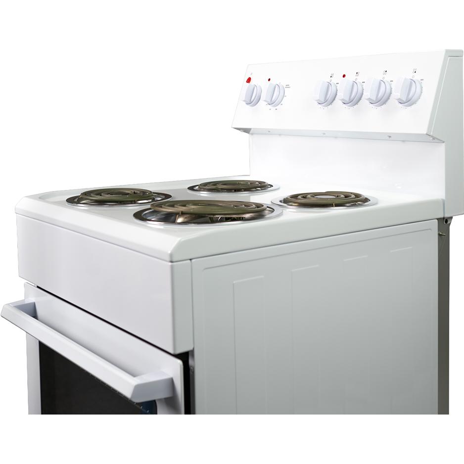 Danby 24-inch Slide-in Electric Range with Rear Controls DER240B1WC IMAGE 12