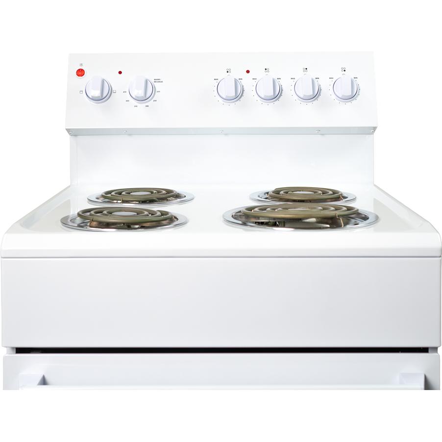 Danby 24-inch Slide-in Electric Range with Rear Controls DER240B1WC IMAGE 9