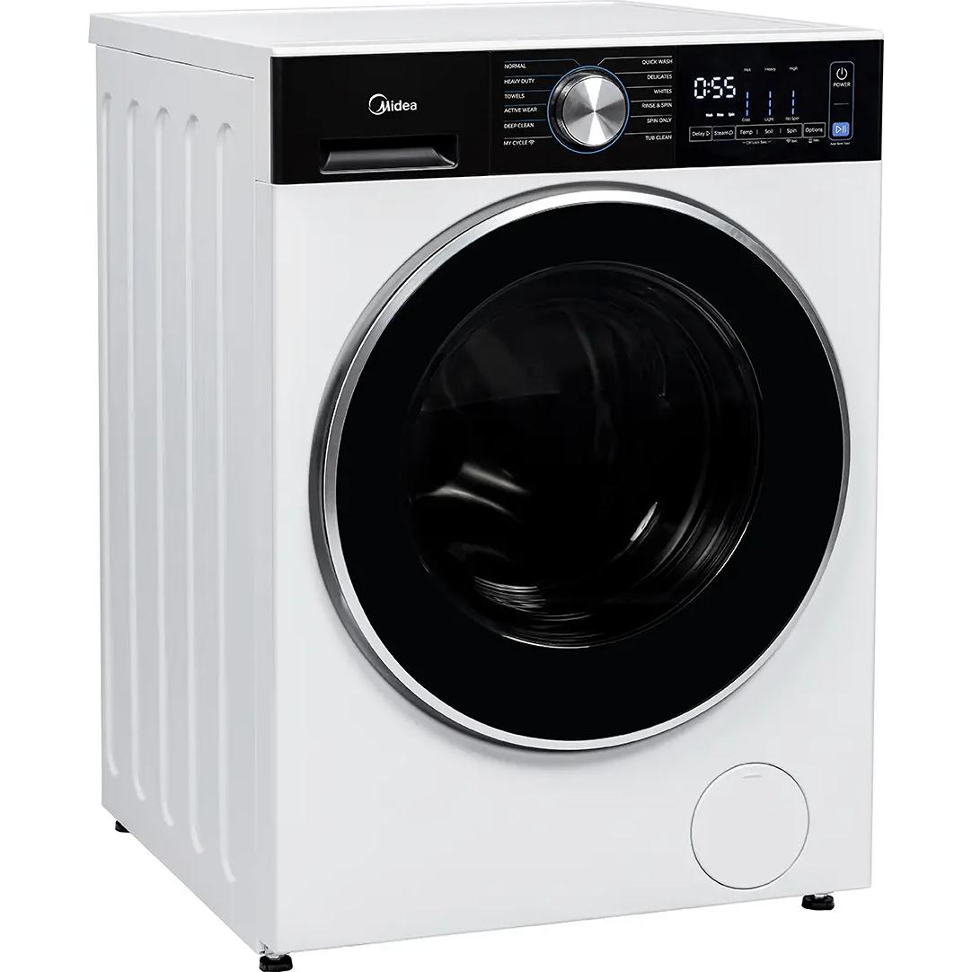 Midea 3.1 Cu. Ft. Front Load Compact Washing Machine with PowerMix™ MLHW31S2BBW IMAGE 3