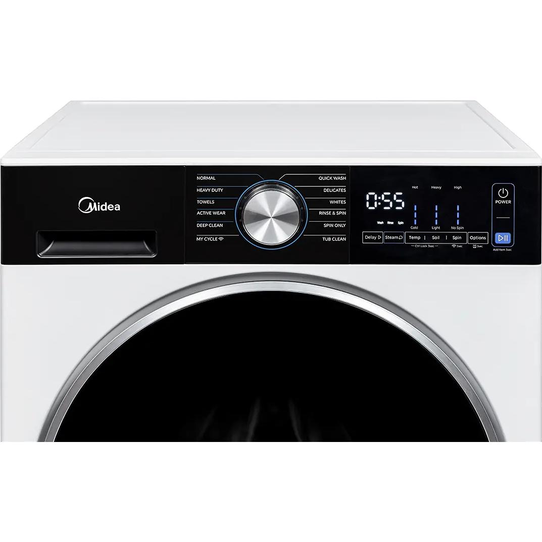 Midea 3.1 Cu. Ft. Front Load Compact Washing Machine with PowerMix™ MLHW31S2BBW IMAGE 6