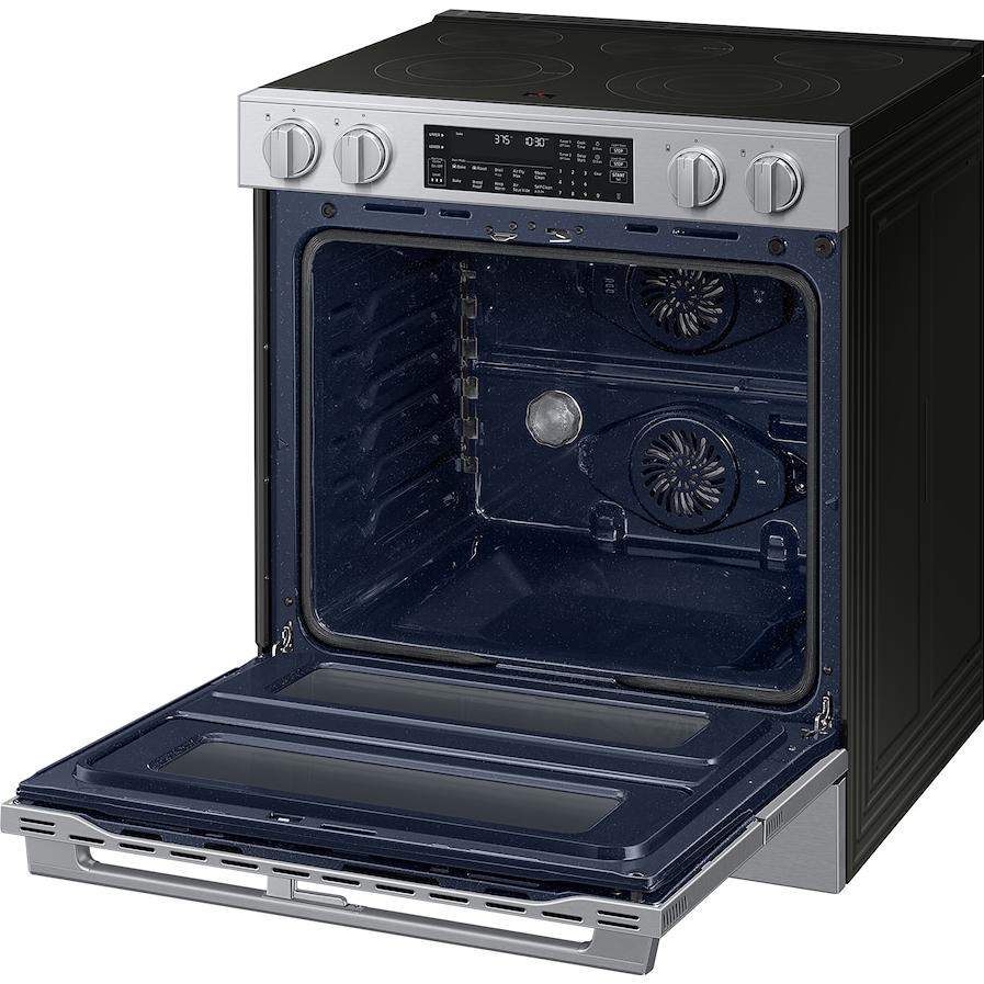 Samsung 30-inch Slide-in Electric Range with True Convection with Air Fry Max NSE90H63DRAC IMAGE 10
