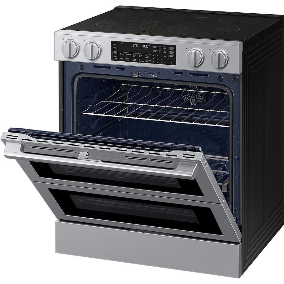 Samsung 30-inch Slide-in Electric Range with True Convection with Air Fry Max NSE90H63DRAC IMAGE 11