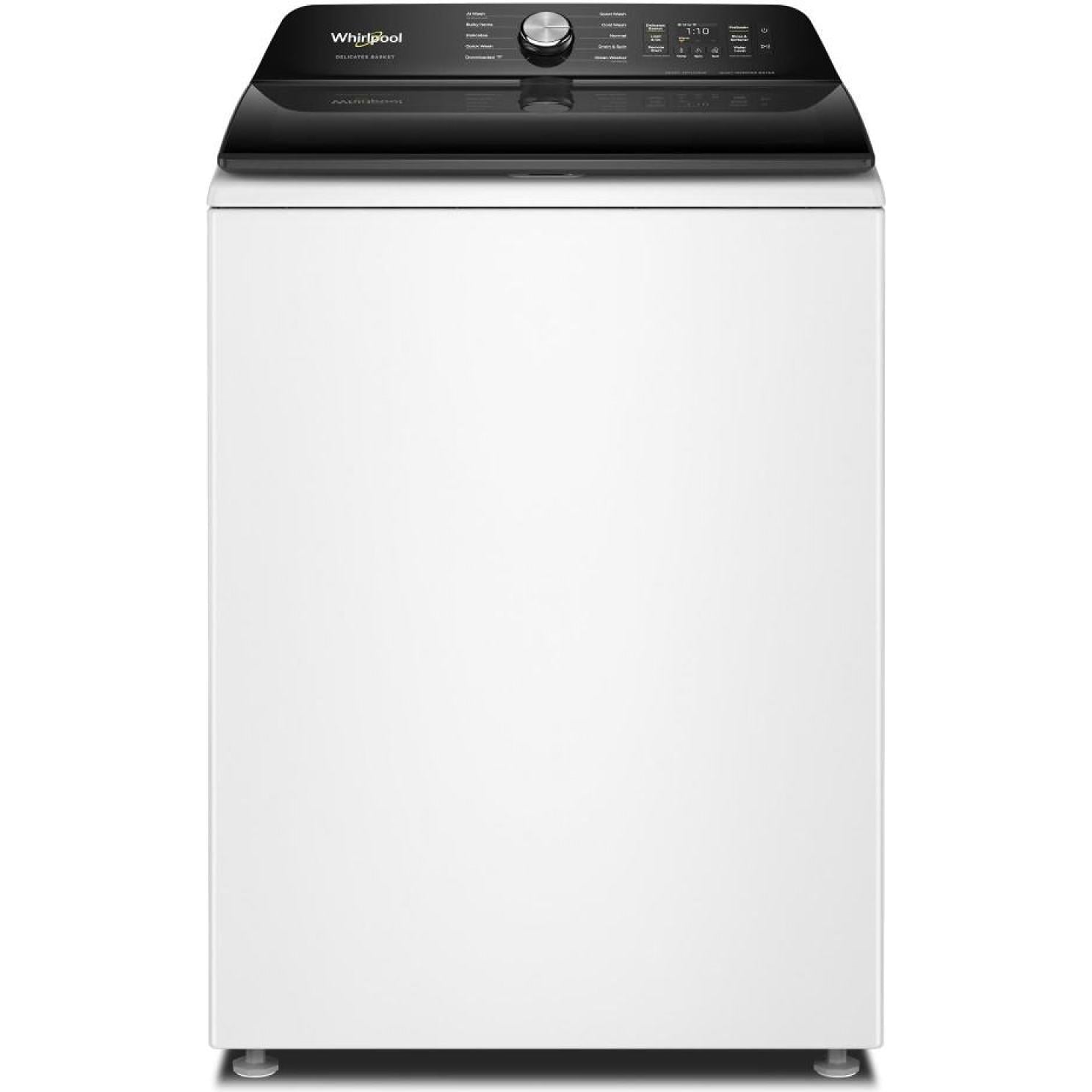 Whirlpool 6.1 cu. ft. IEC Smart Top Load Washer with the Removable Delicates Basket WTW8509TW IMAGE 1