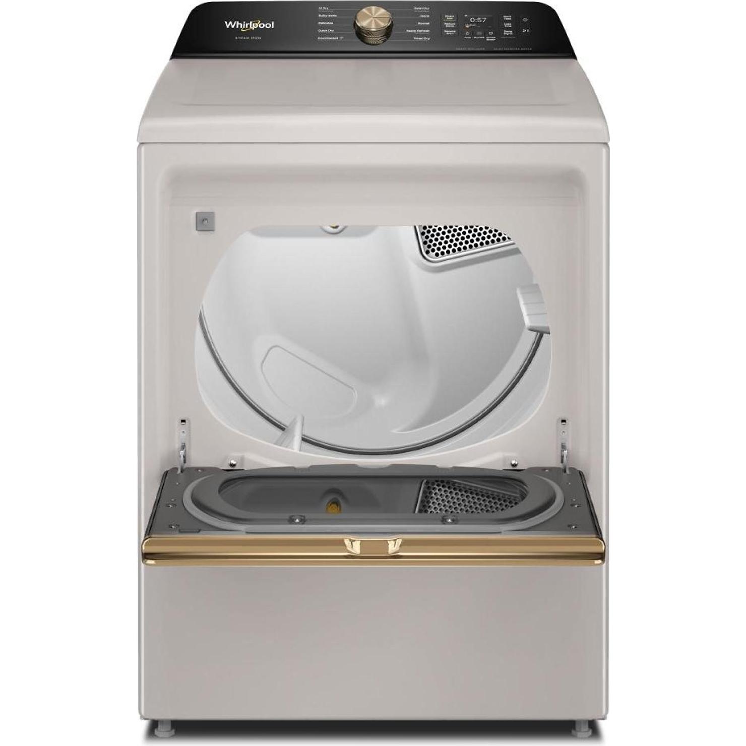 Whirlpool 7.5 cu. ft. Smart Electric Top Load Dryer with Steam Iron and AI Dry YWED8509TL IMAGE 2