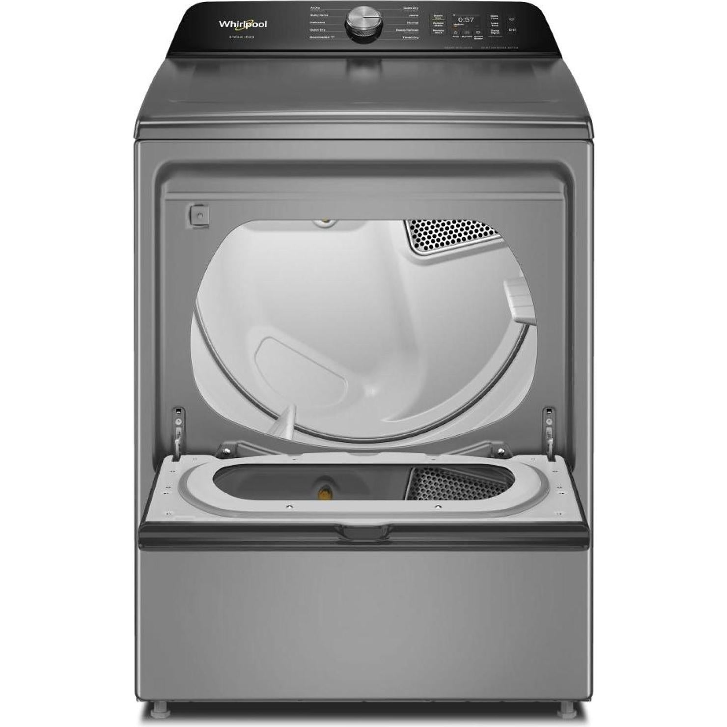 Whirlpool 7.5 cu. ft. Smart Electric Top Load Dryer with Steam Iron and AI Dry YWED8509TR IMAGE 2