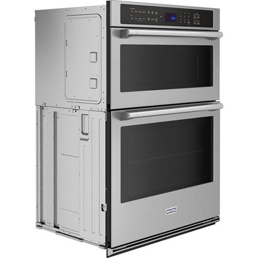 Maytag 30-inch, 6.4 cu. ft. Built-in Combination Wall Oven with Microwave Oven and EvenAir™ True Convection Technology MOEC4030TZ IMAGE 4