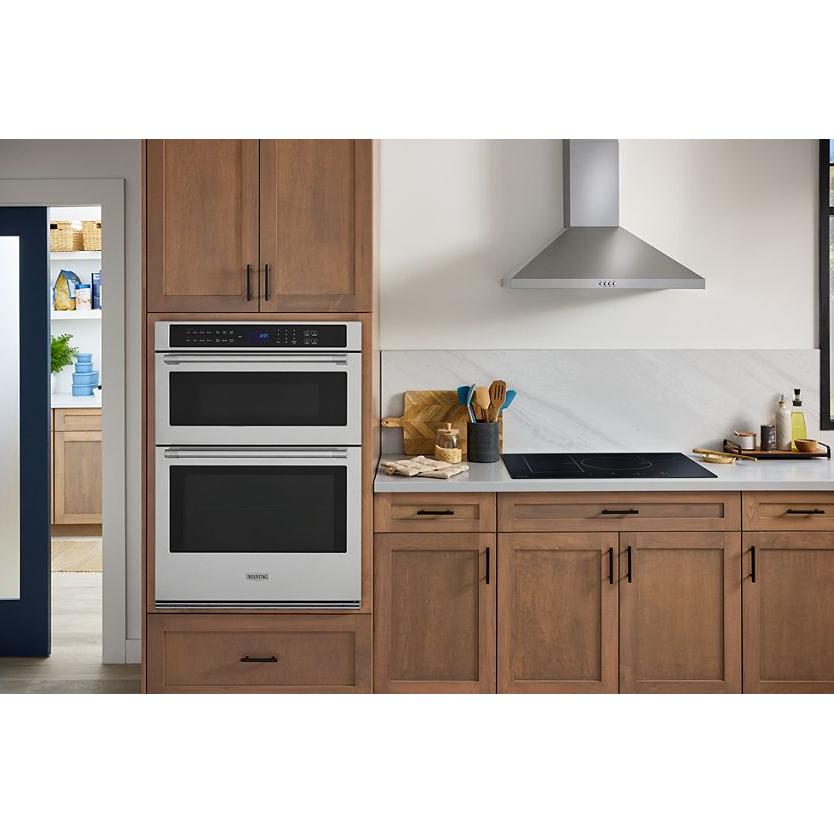 Maytag 30-inch, 6.4 cu. ft. Built-in Combination Wall Oven with Microwave Oven and EvenAir™ True Convection Technology MOEC4030TZ IMAGE 8