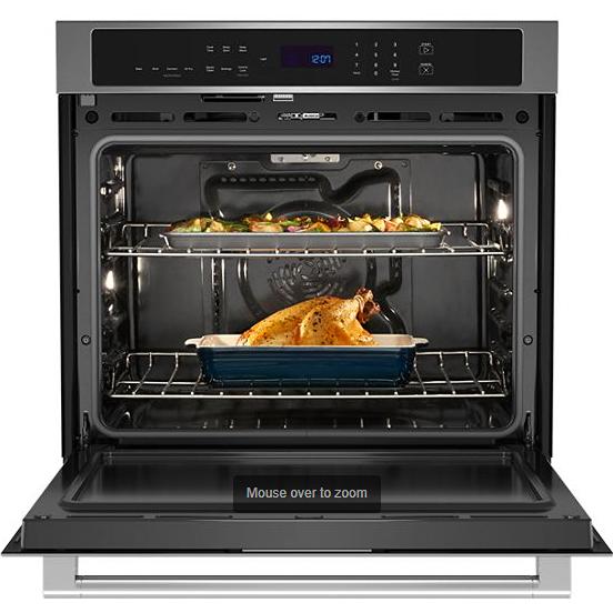 Maytag 30-inch, 5 cu. ft. Built-in Single Wall Oven with EvenAir™ True Convection Technology MOES4030TZ IMAGE 2