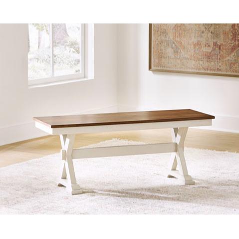 Signature Design by Ashley Brinfern PCD628-00 Large Dining Room Bench IMAGE 2