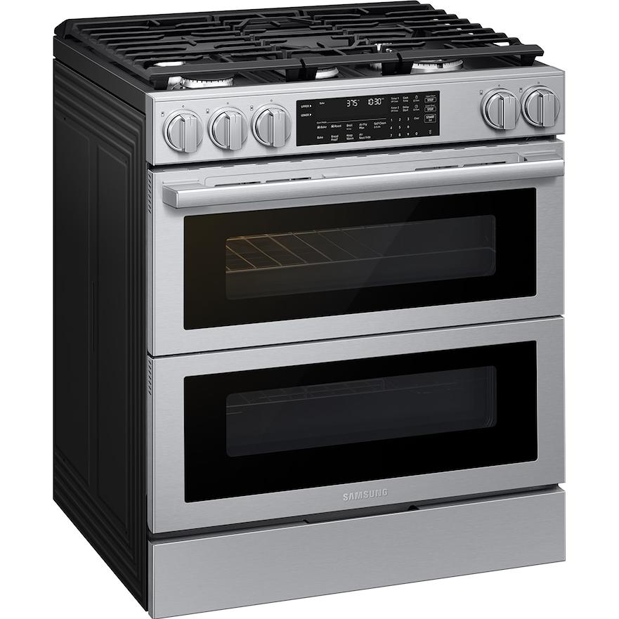 Samsung 30-inch, 6.0 cu. ft. Slide-in Gas Range with True Convection Technology NSG90H60DRAA IMAGE 10