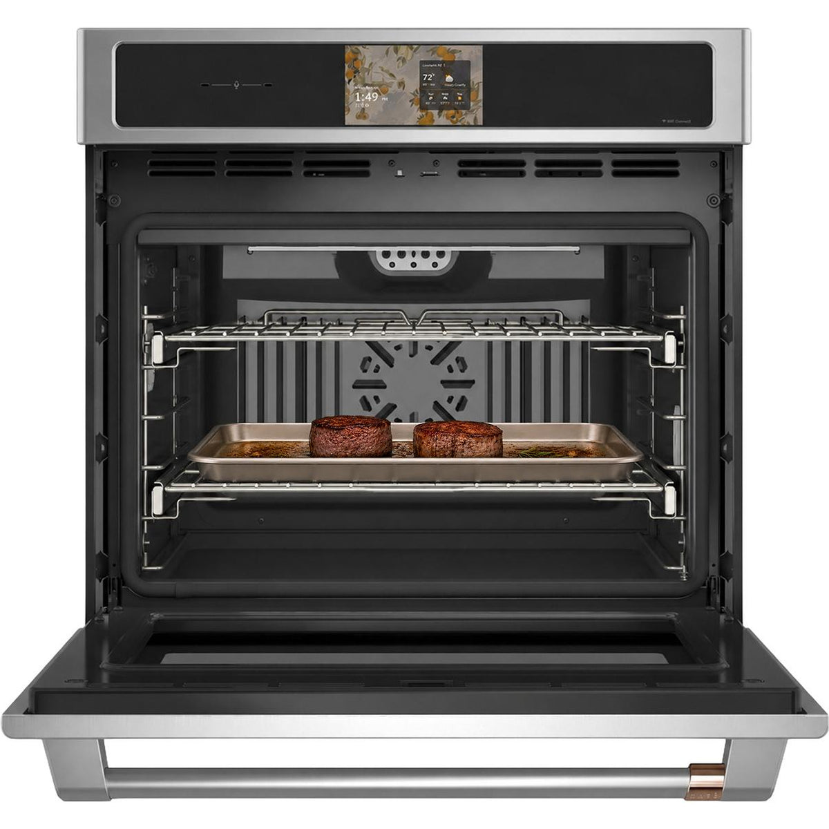 Café 30-inch, 5.0 cu. ft. Built-in Single Wall Oven with True European Convection CTS90DP2ZS1 IMAGE 3