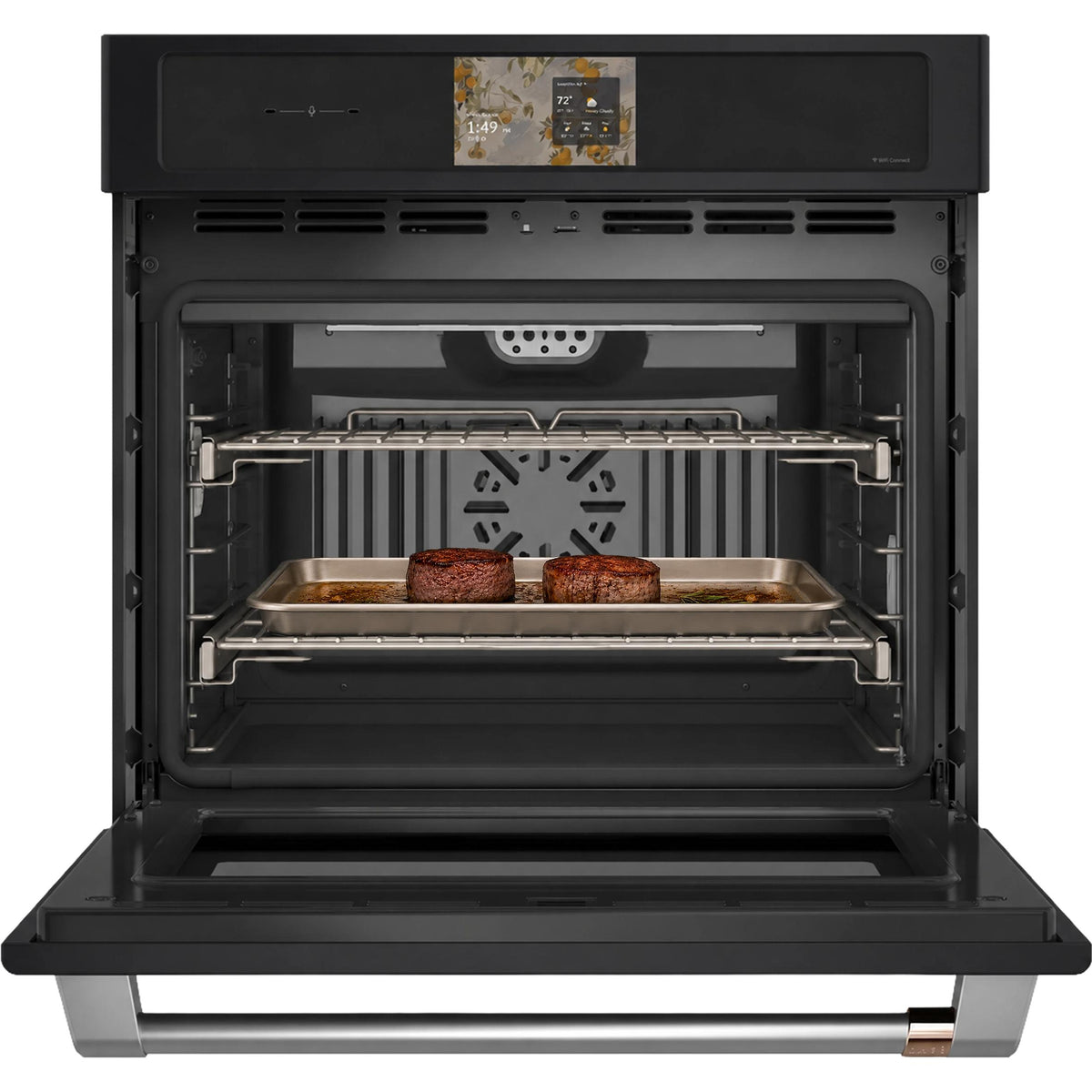 Café 30-inch, 5.0 cu. ft. Built-in Single Wall Oven with True European Convection CTS90DP3ZD1 IMAGE 3
