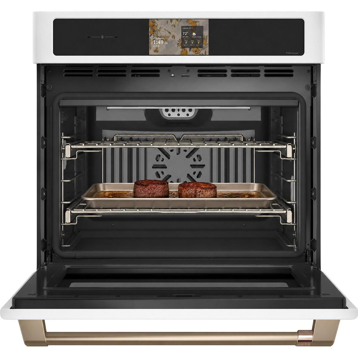 Café 30-inch, 5.0 cu. ft. Built-in Single Wall Oven with True European Convection CTS90DP4ZW2 IMAGE 3