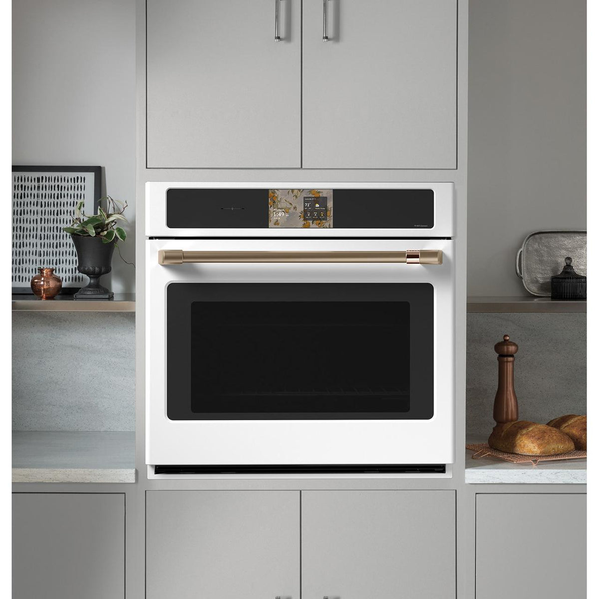 Café 30-inch, 5.0 cu. ft. Built-in Single Wall Oven with True European Convection CTS90DP4ZW2 IMAGE 4