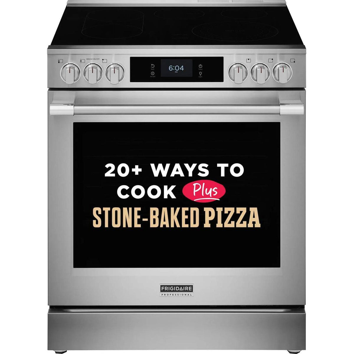 Frigidaire Professional 30-inch Electric Range with Stone-Baked Pizza PCFEC085BF IMAGE 1