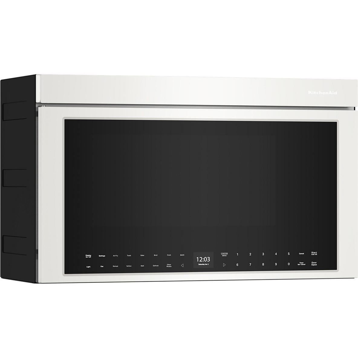 KitchenAid 30-inch, 1.1 cu. ft. Over-the-Range Microwave Oven with Air Fry Technology YKMMF530PPL IMAGE 3
